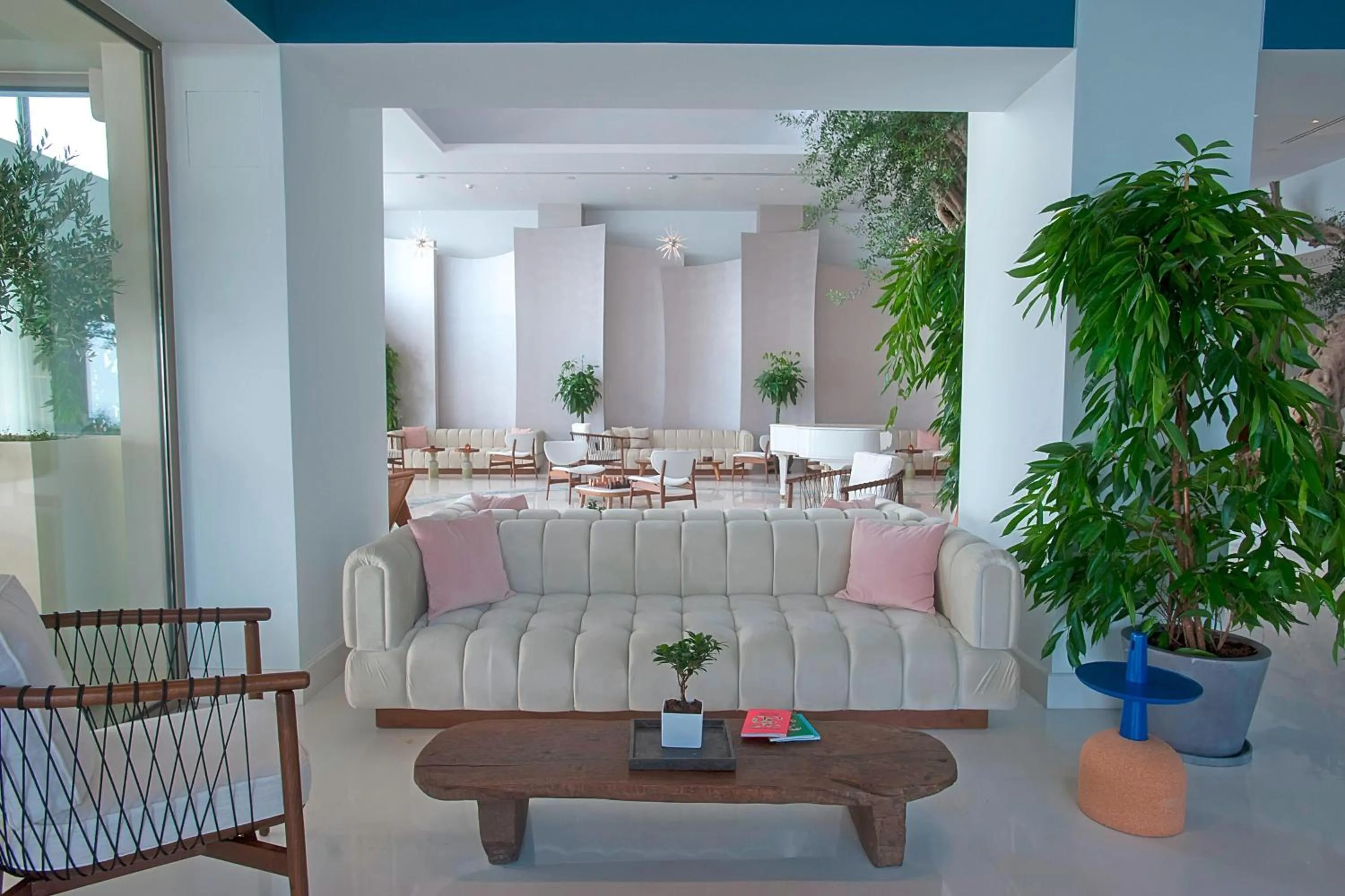 Lobby or reception in Domes Miramare, a Luxury Collection Resort, Corfu - Adults Only