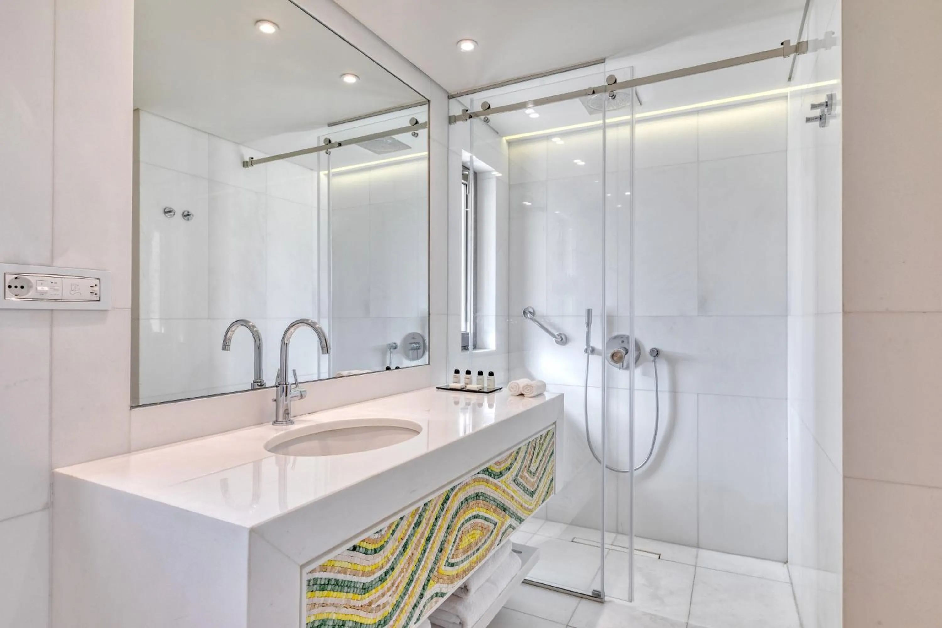 Bathroom in Domes Miramare, a Luxury Collection Resort, Corfu - Adults Only