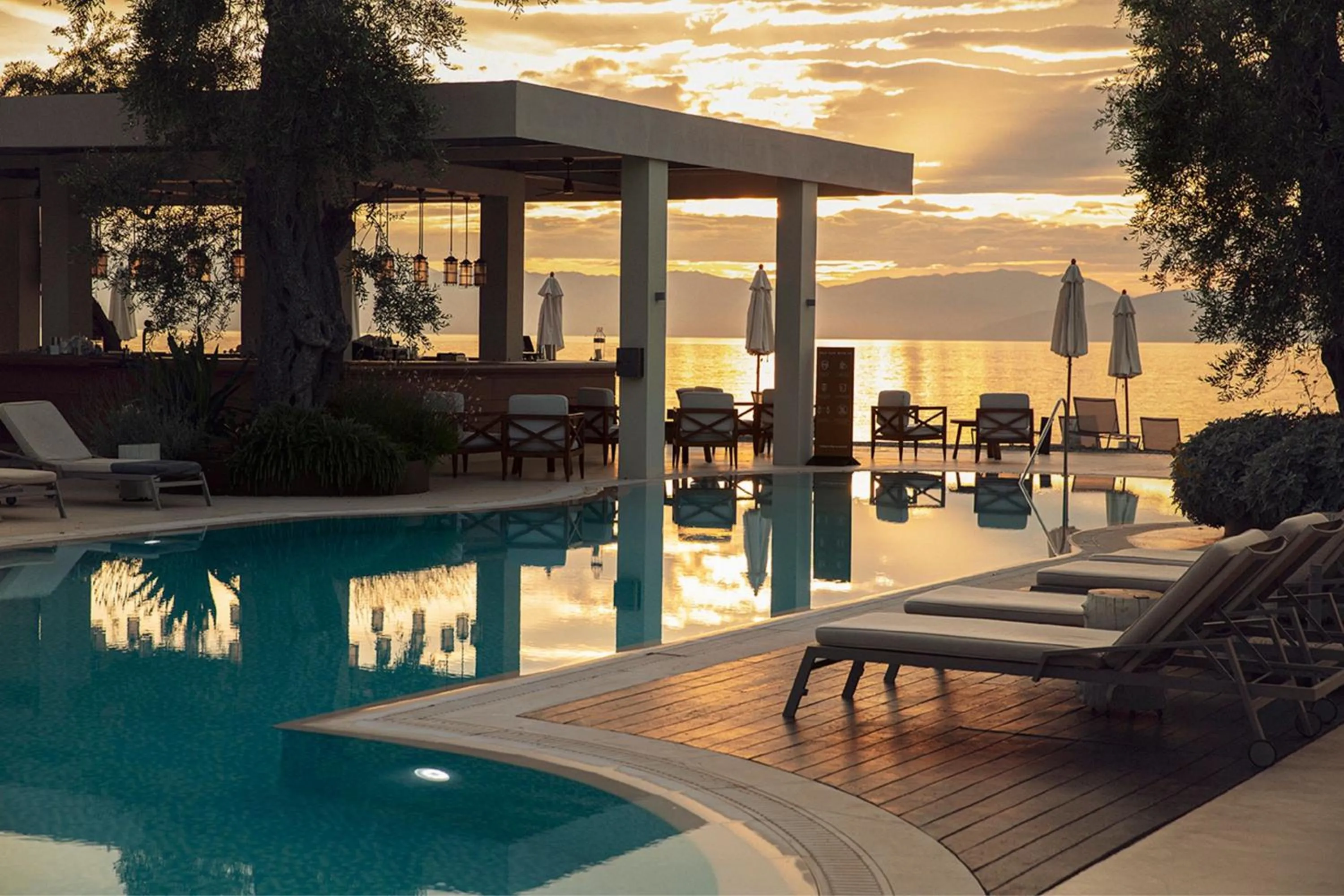 Swimming pool in Domes Miramare, a Luxury Collection Resort, Corfu - Adults Only