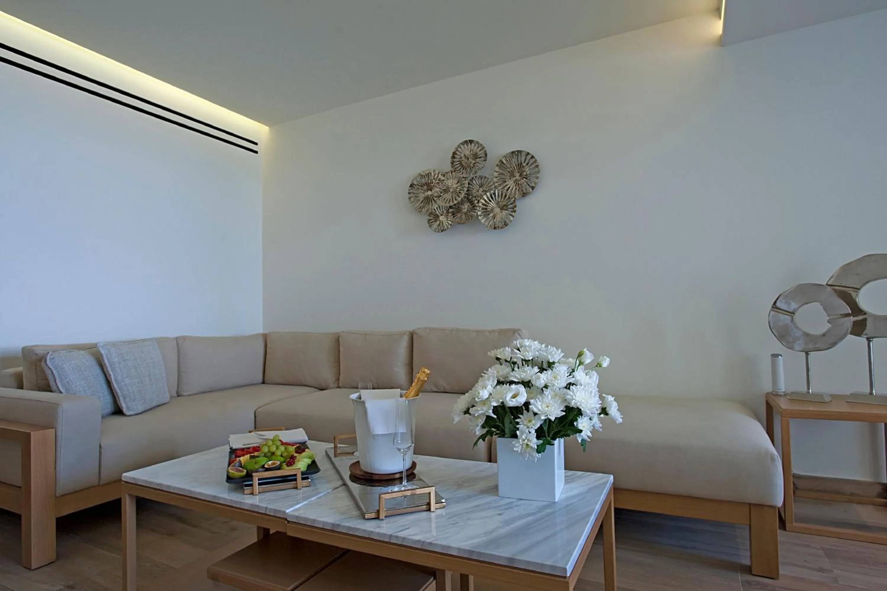 Bedroom in Domes Miramare, a Luxury Collection Resort, Corfu - Adults Only