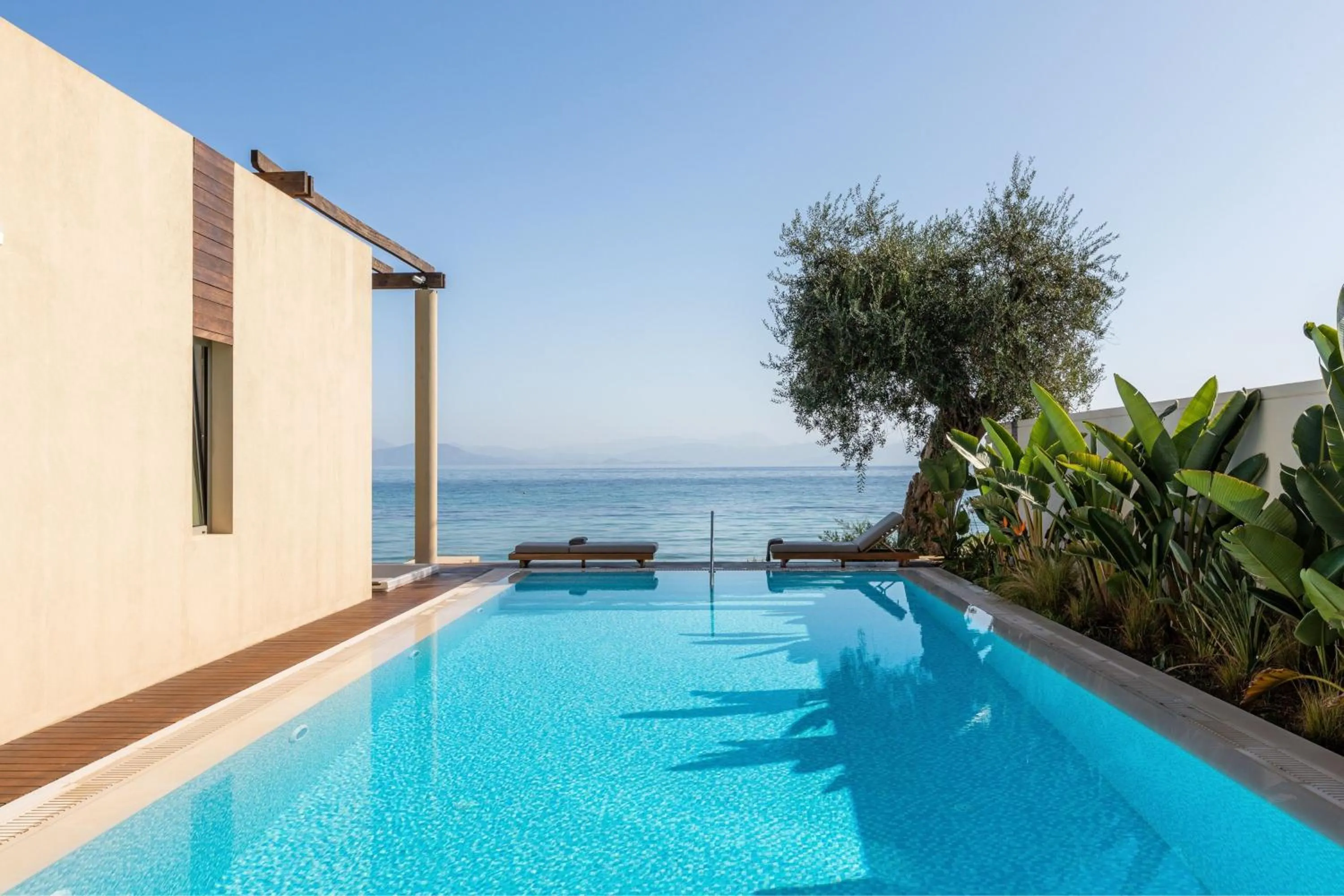 Swimming pool in Domes Miramare, a Luxury Collection Resort, Corfu - Adults Only