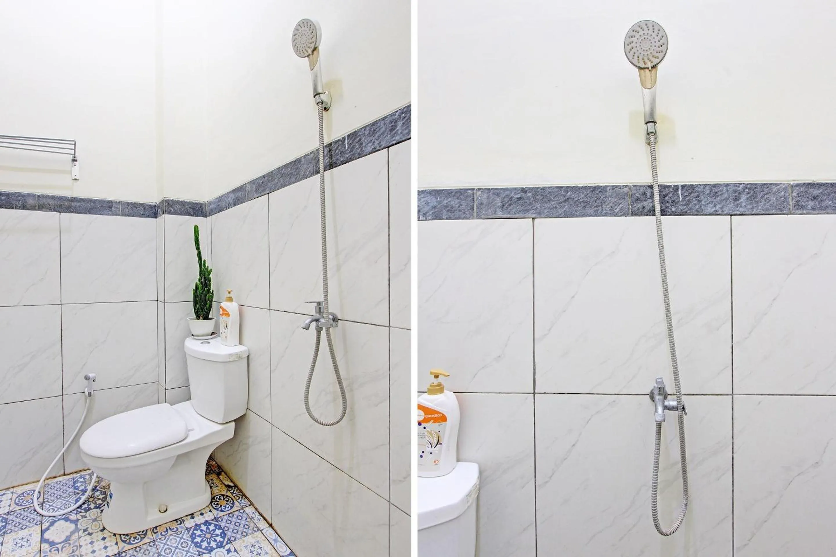 Bathroom in OYO Life 92184 Mr Brown Homestay