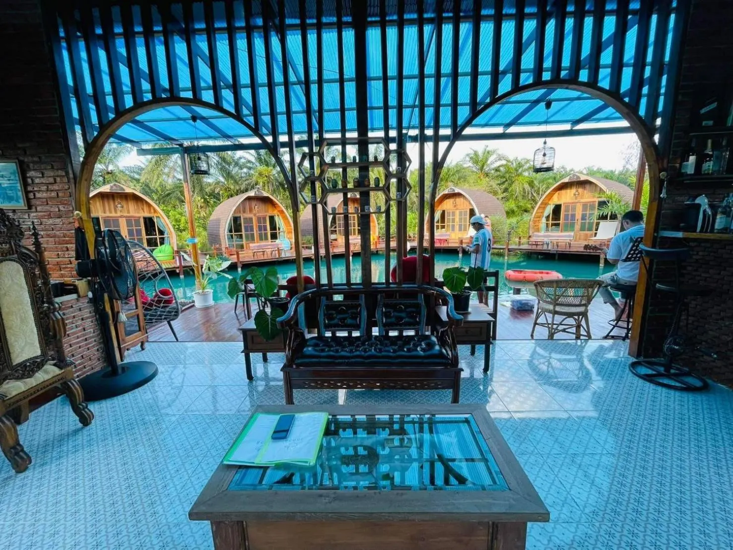 Lobby or reception in Plaiphu Pool Villas