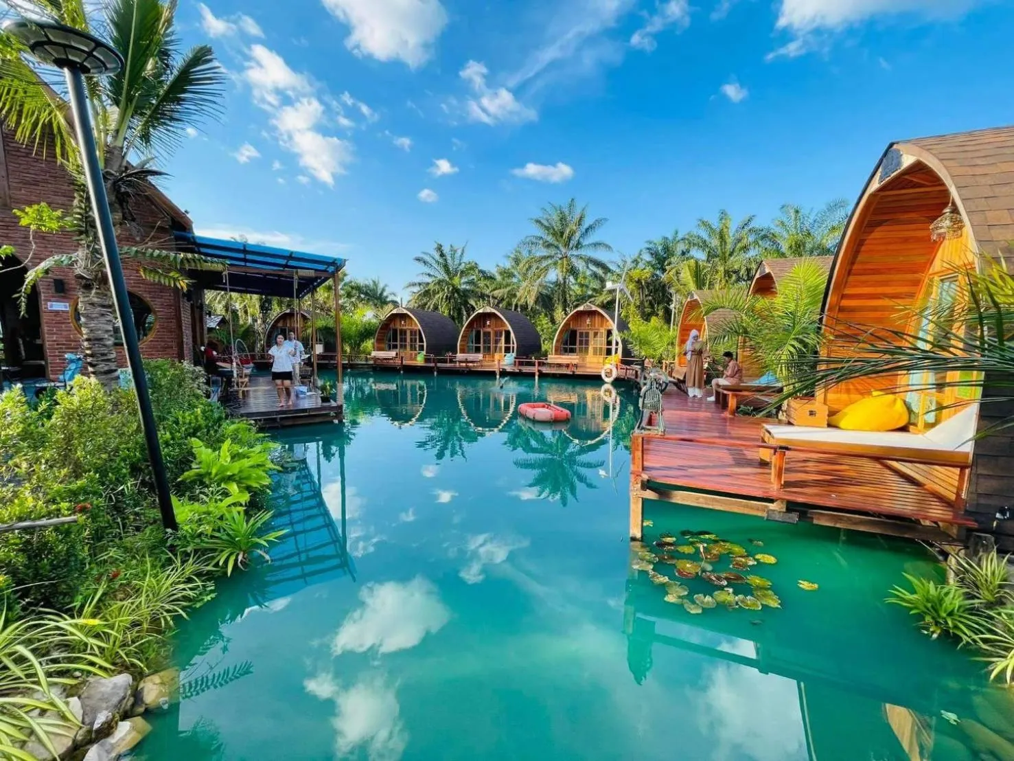 Natural landscape in Plaiphu Pool Villas