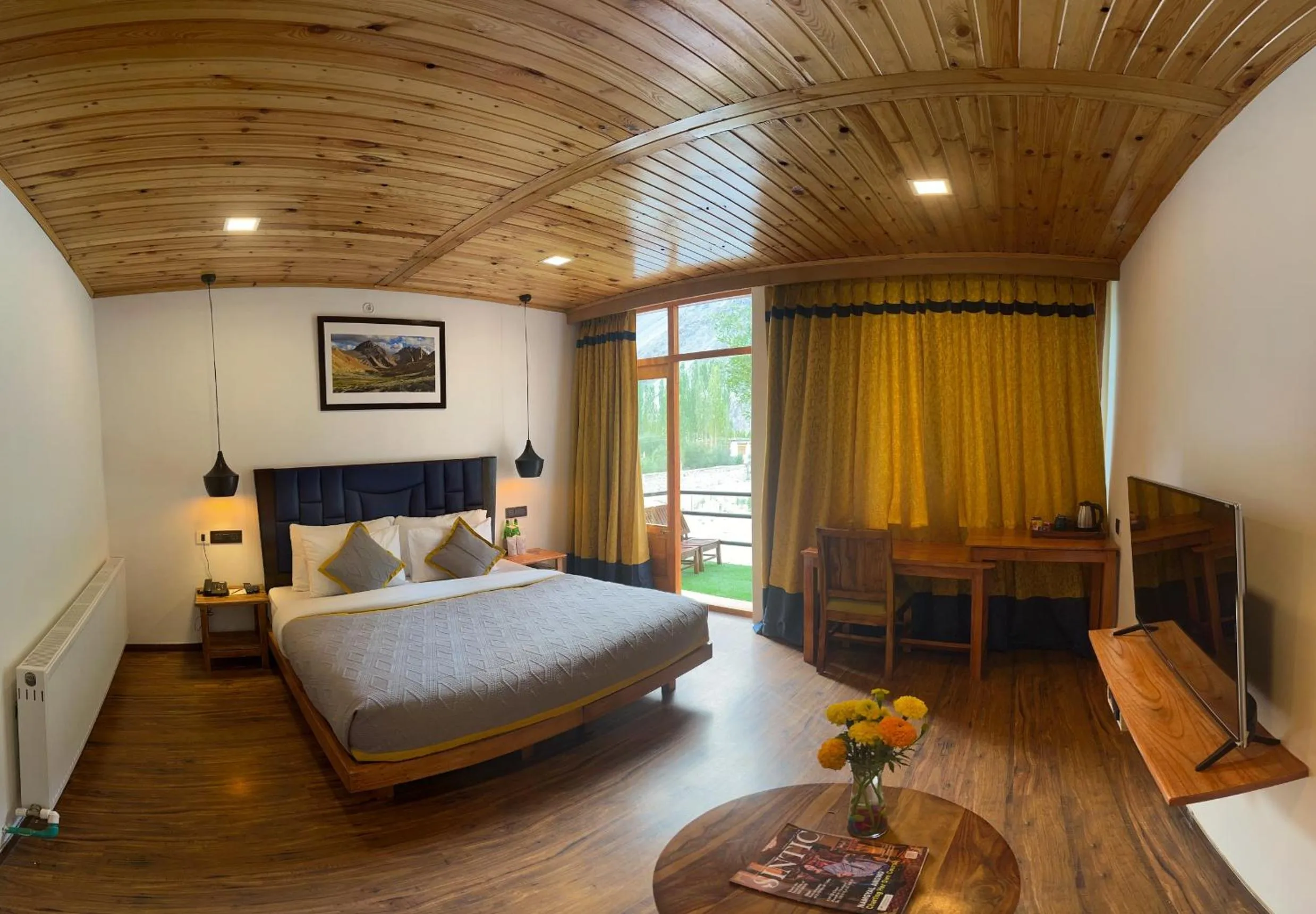 Bed in The Dunes Boutique Hotel