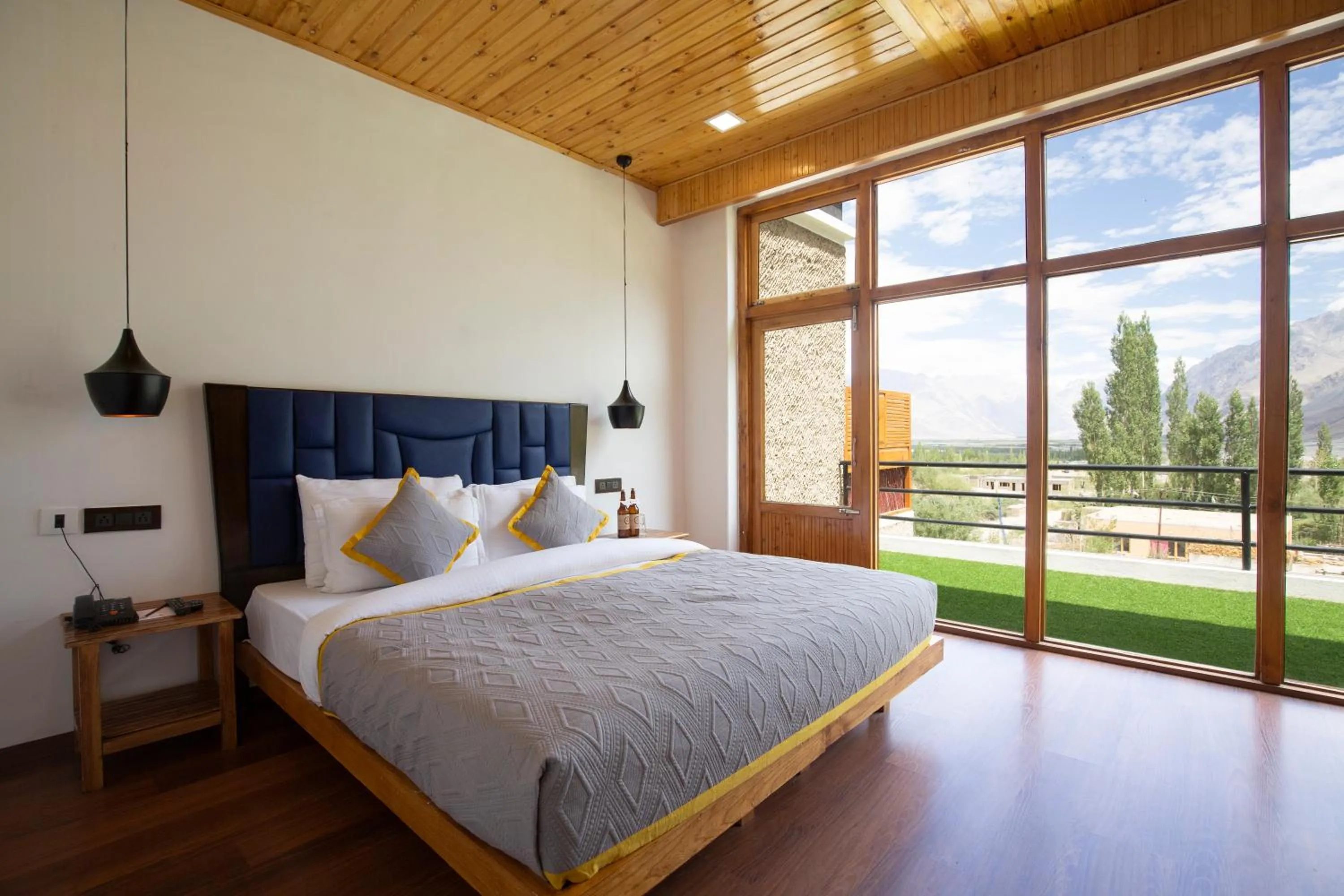 Bed in The Dunes Boutique Hotel