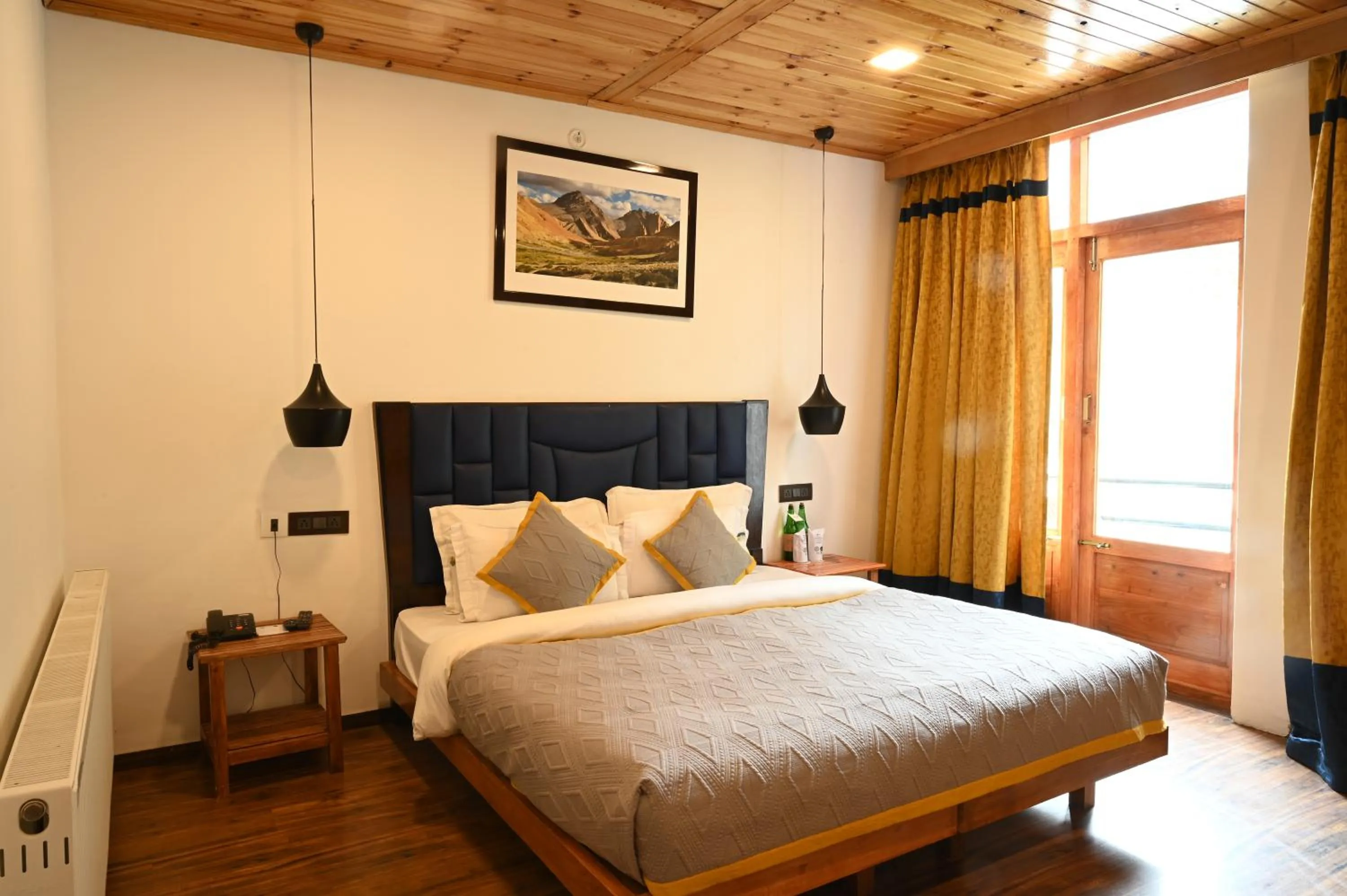 Bed in The Dunes Boutique Hotel