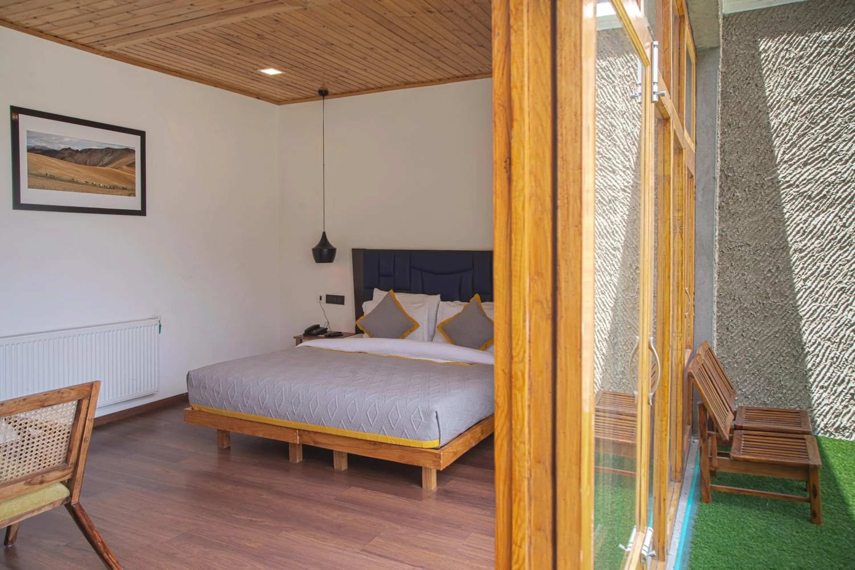 Bed in The Dunes Boutique Hotel