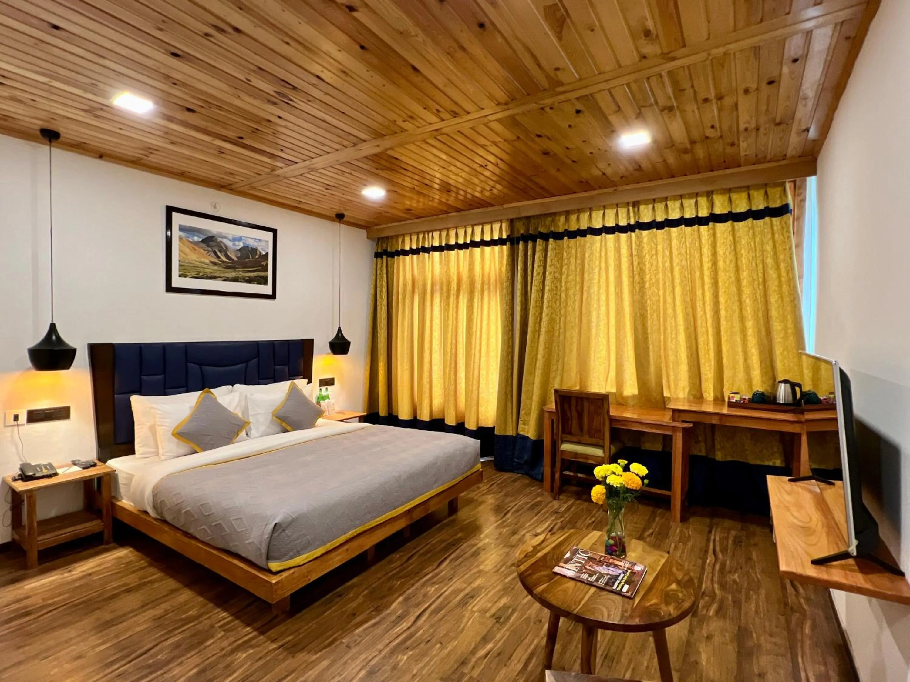 Bed in The Dunes Boutique Hotel