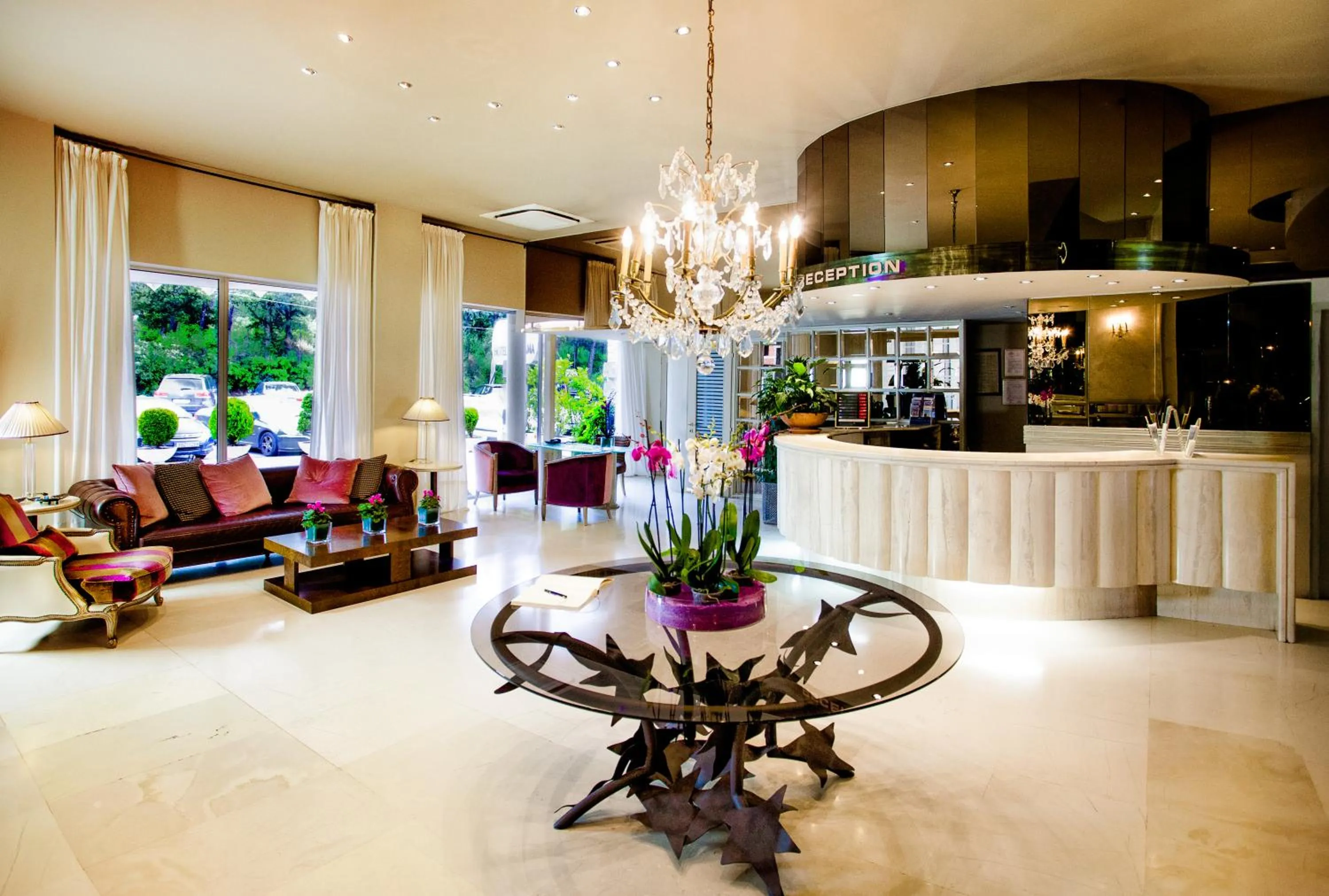 Lobby or reception in Hotel Panorama