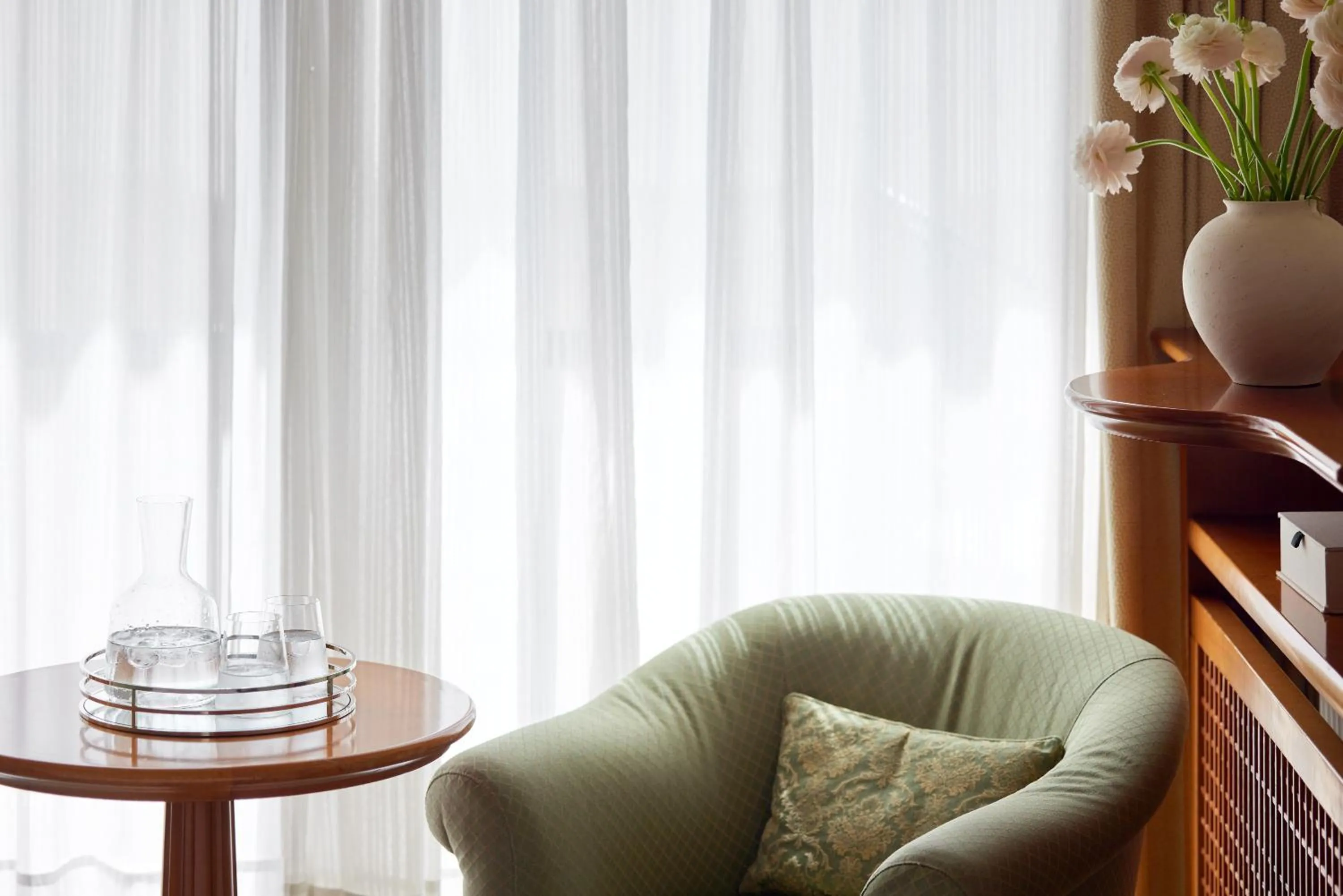 Seating area in Hotel Panorama