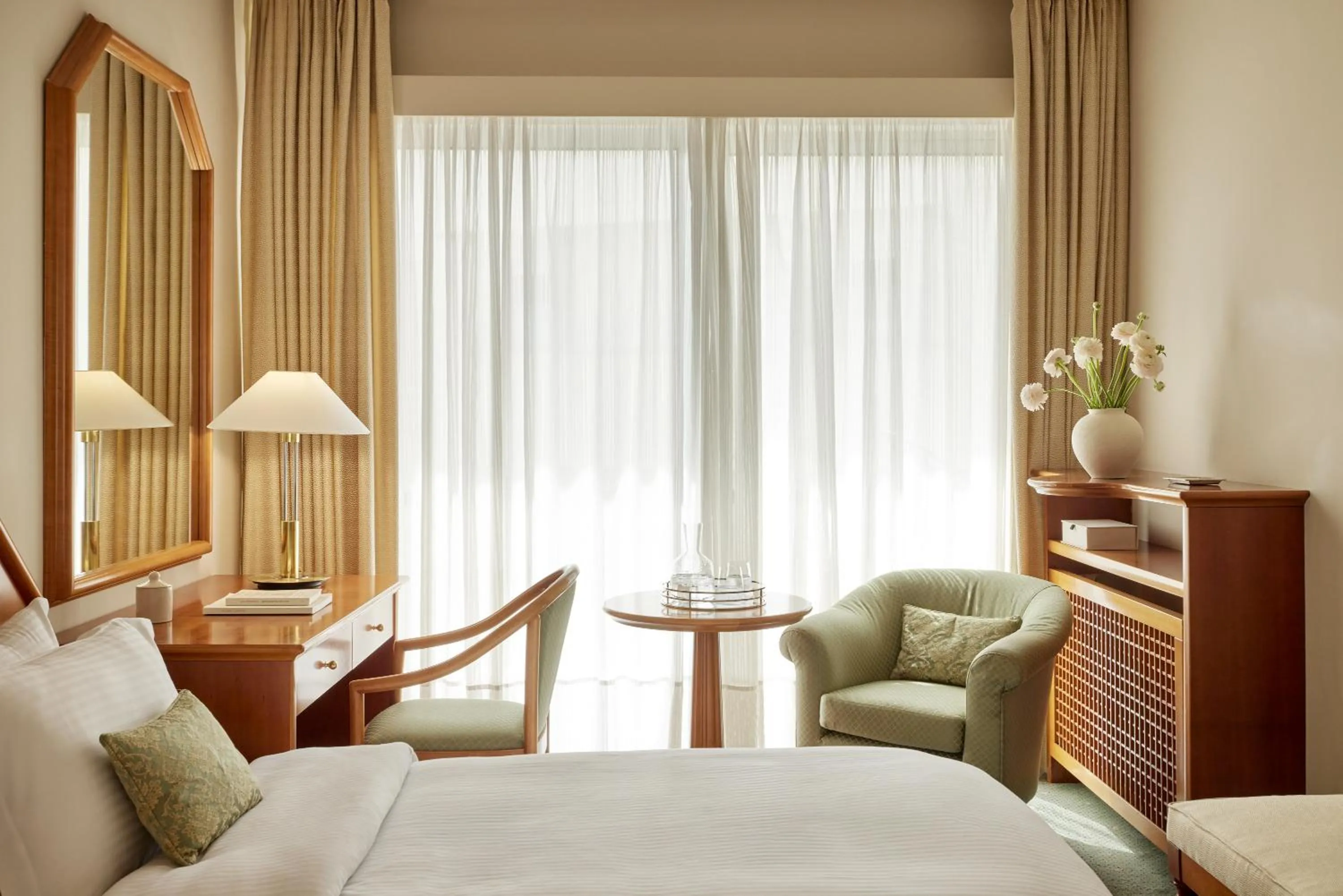 hair dresser, Bed in Hotel Panorama