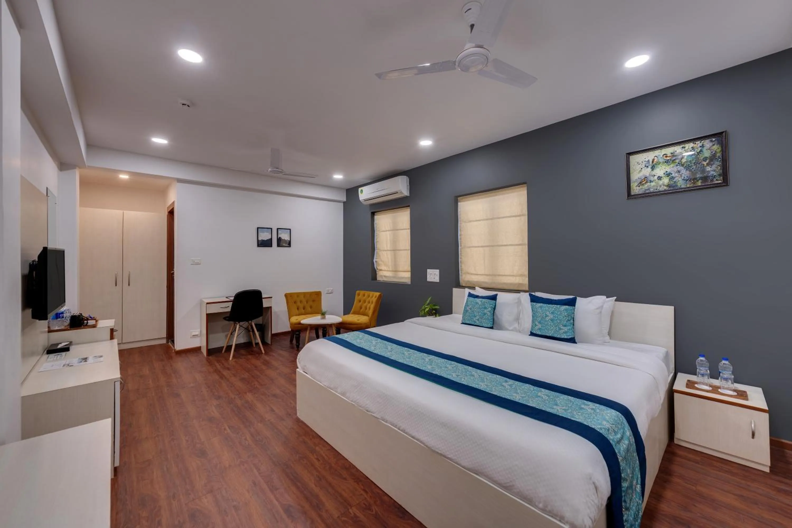 Bedroom, Bed in De Garland Palolem - AM Hotel Kollection