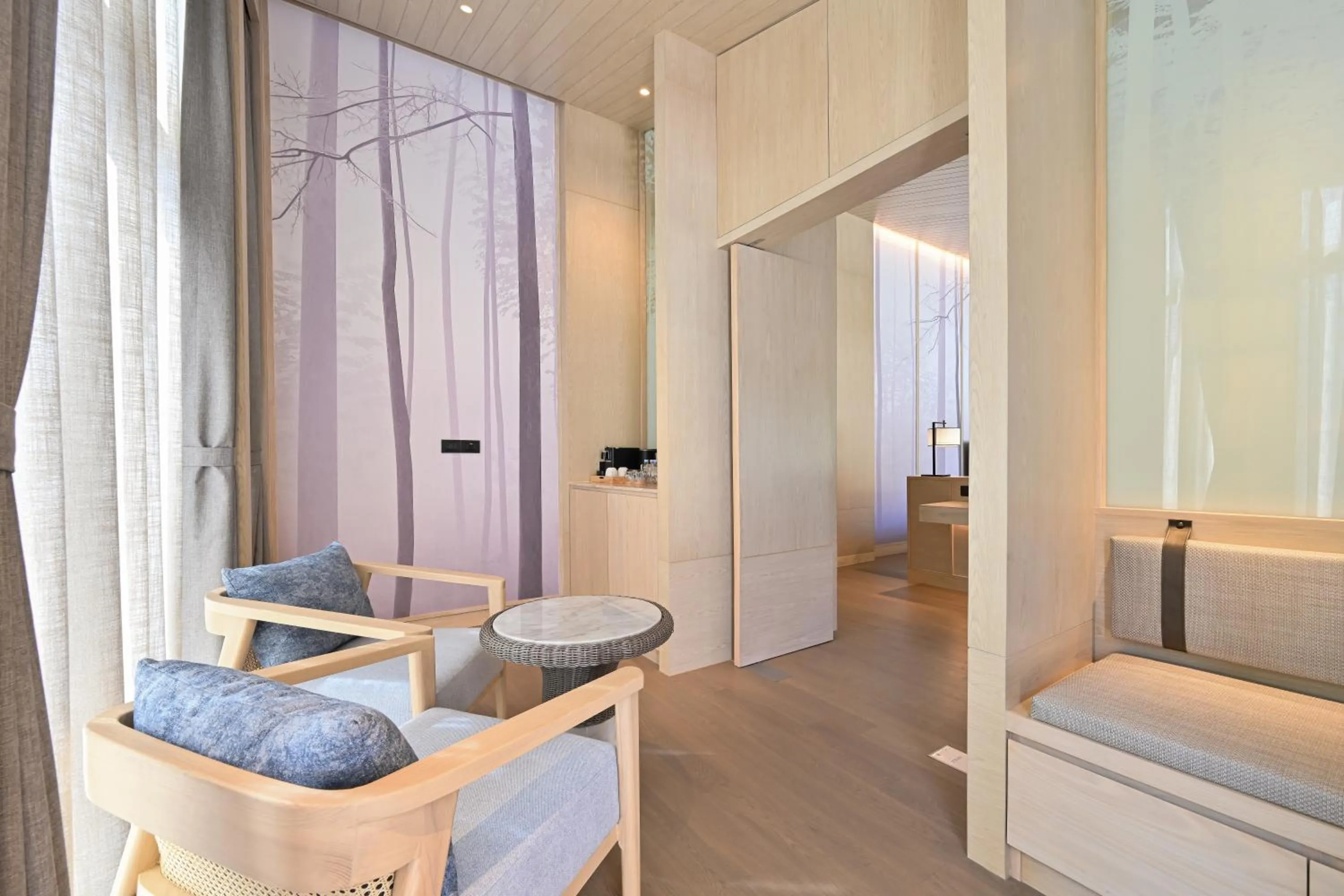 Living room in Hotel MYS Khao Yai