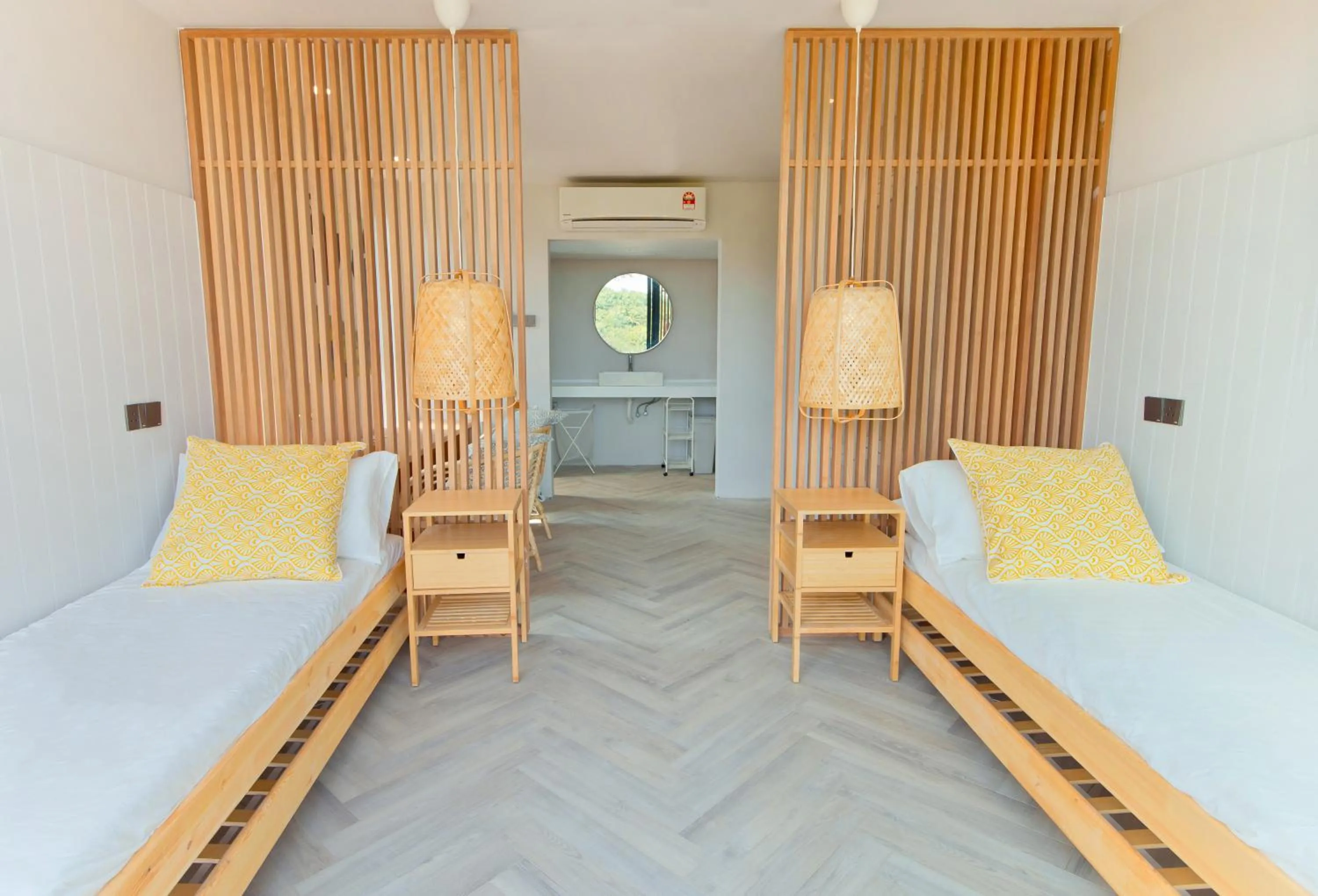 Bed in Talula Hill Farm Resort