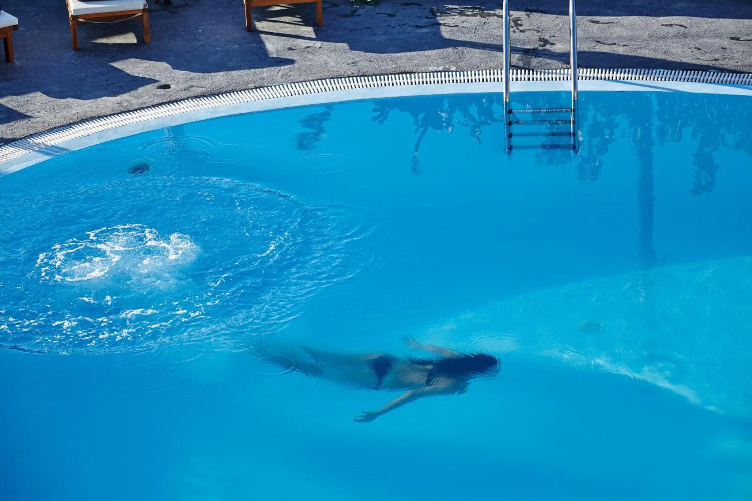 Swimming pool in Finikia Memories Hotel