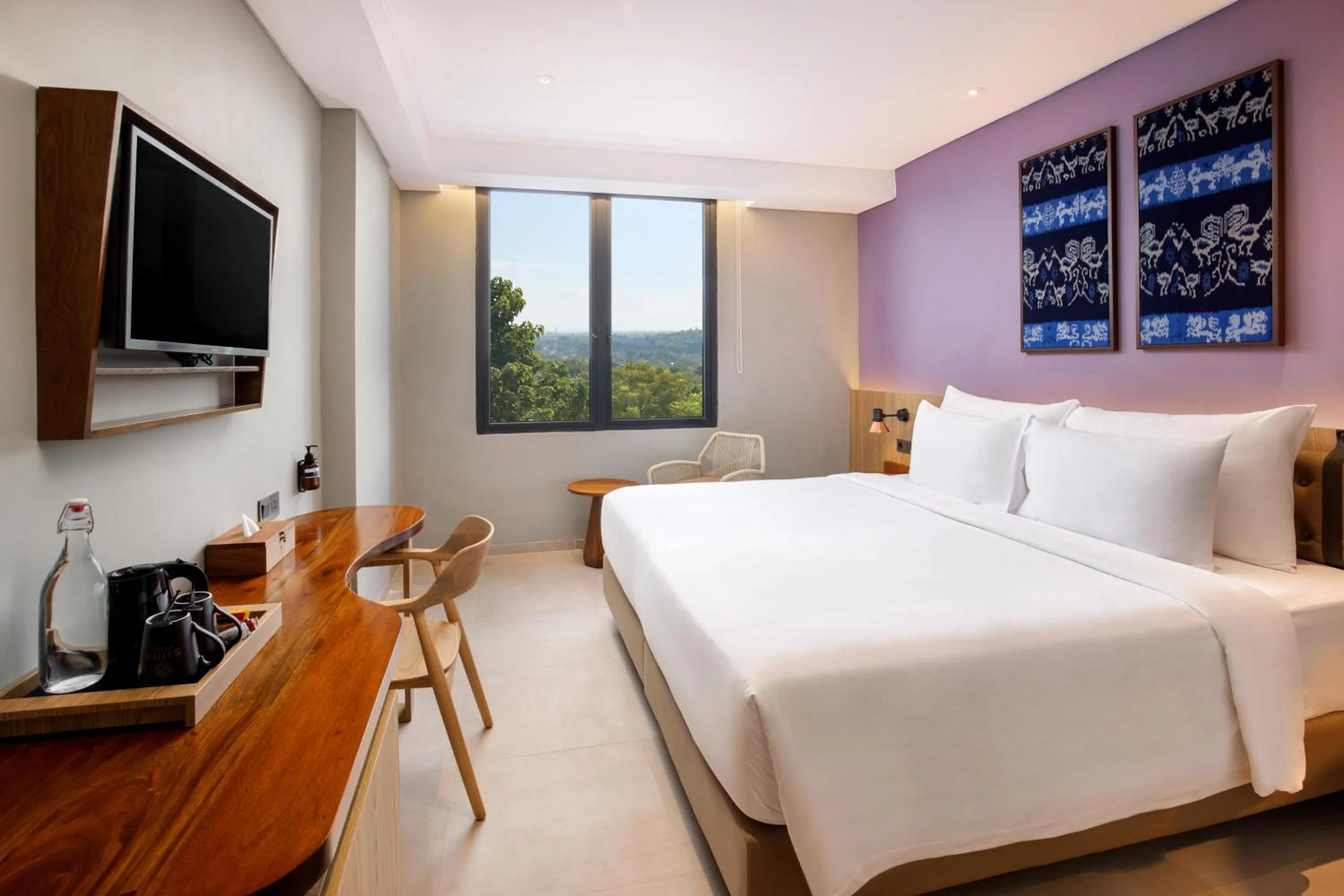 Bed in Sima Sumba Hotel