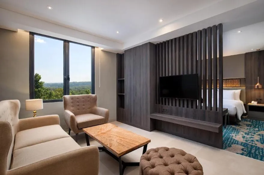 Living room in Sima Sumba Hotel