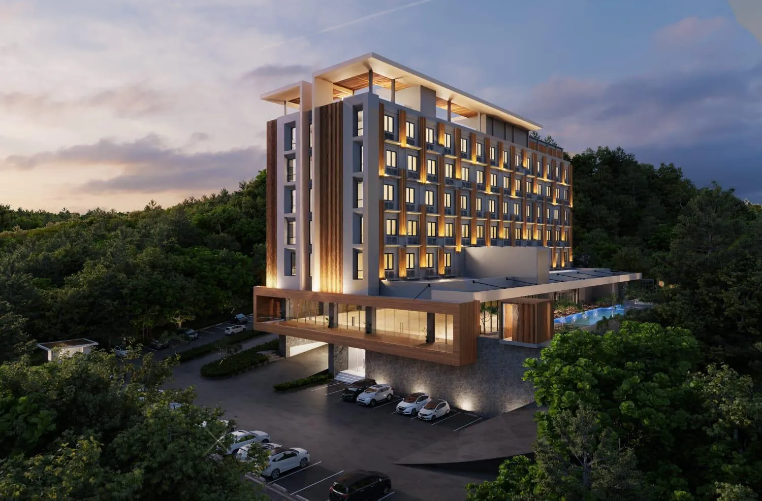 Property building in Sima Sumba Hotel