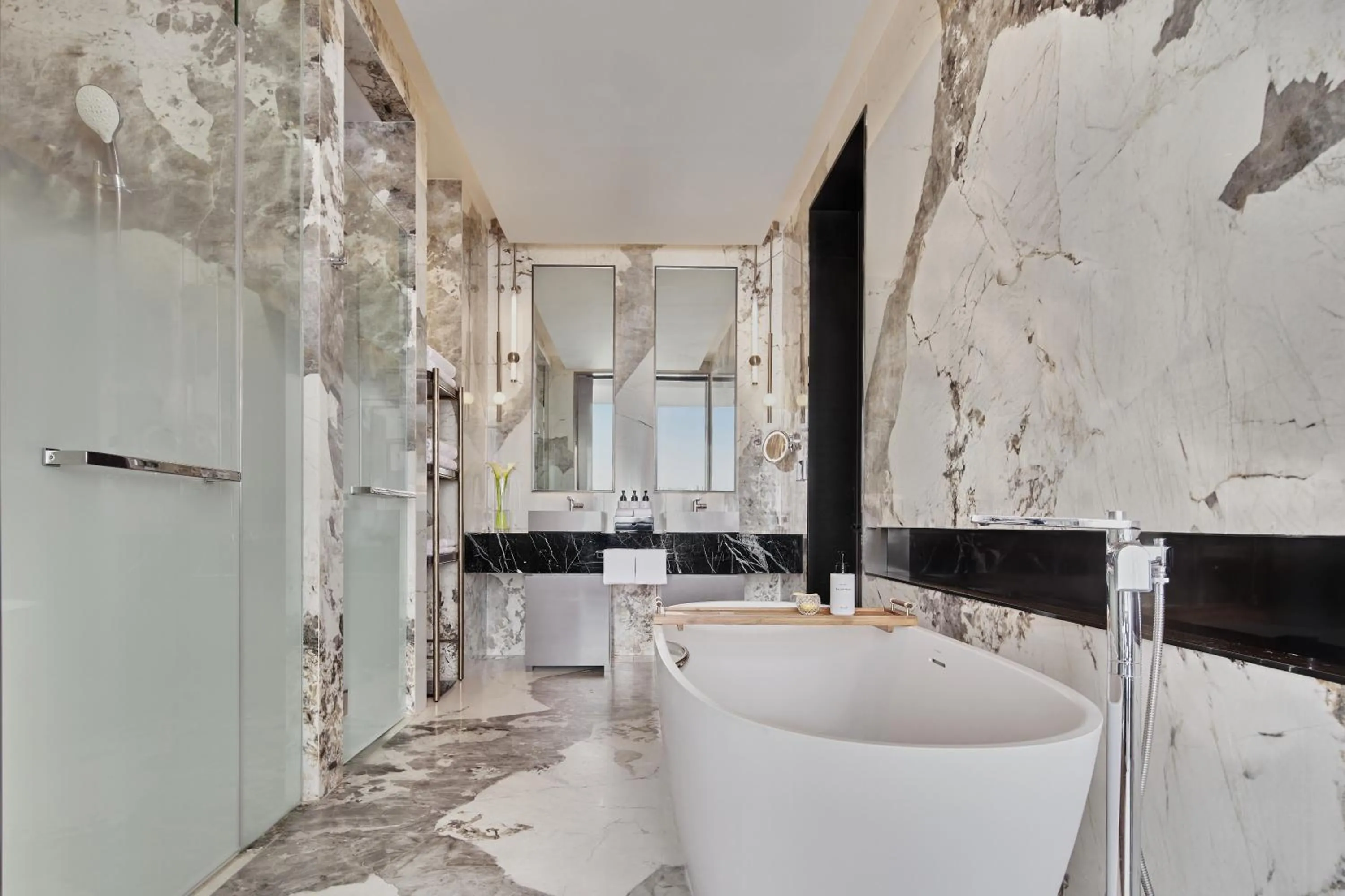 Shower in InterContinental Bangkok Sukhumvit by IHG