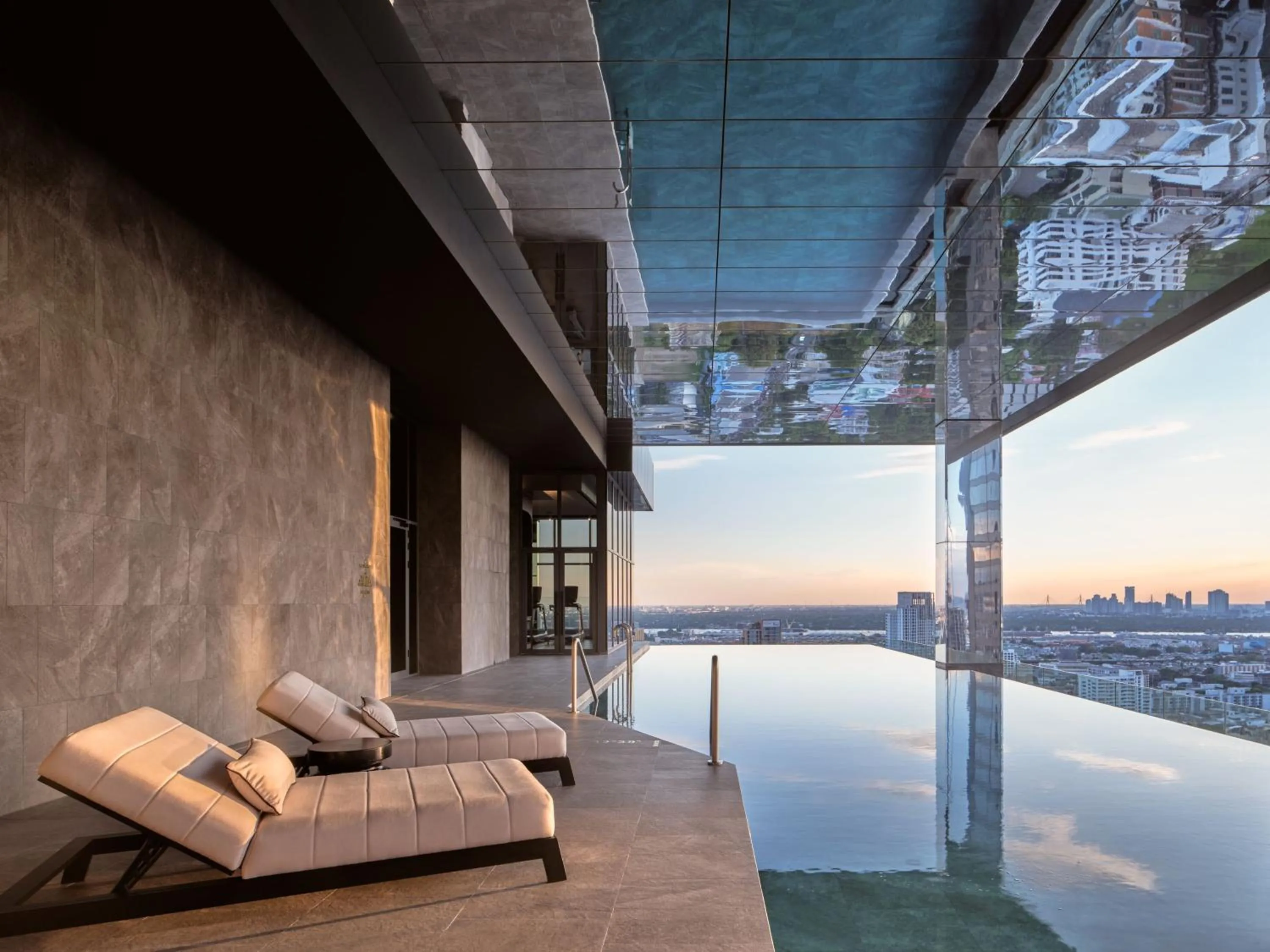 Swimming pool in InterContinental Bangkok Sukhumvit by IHG