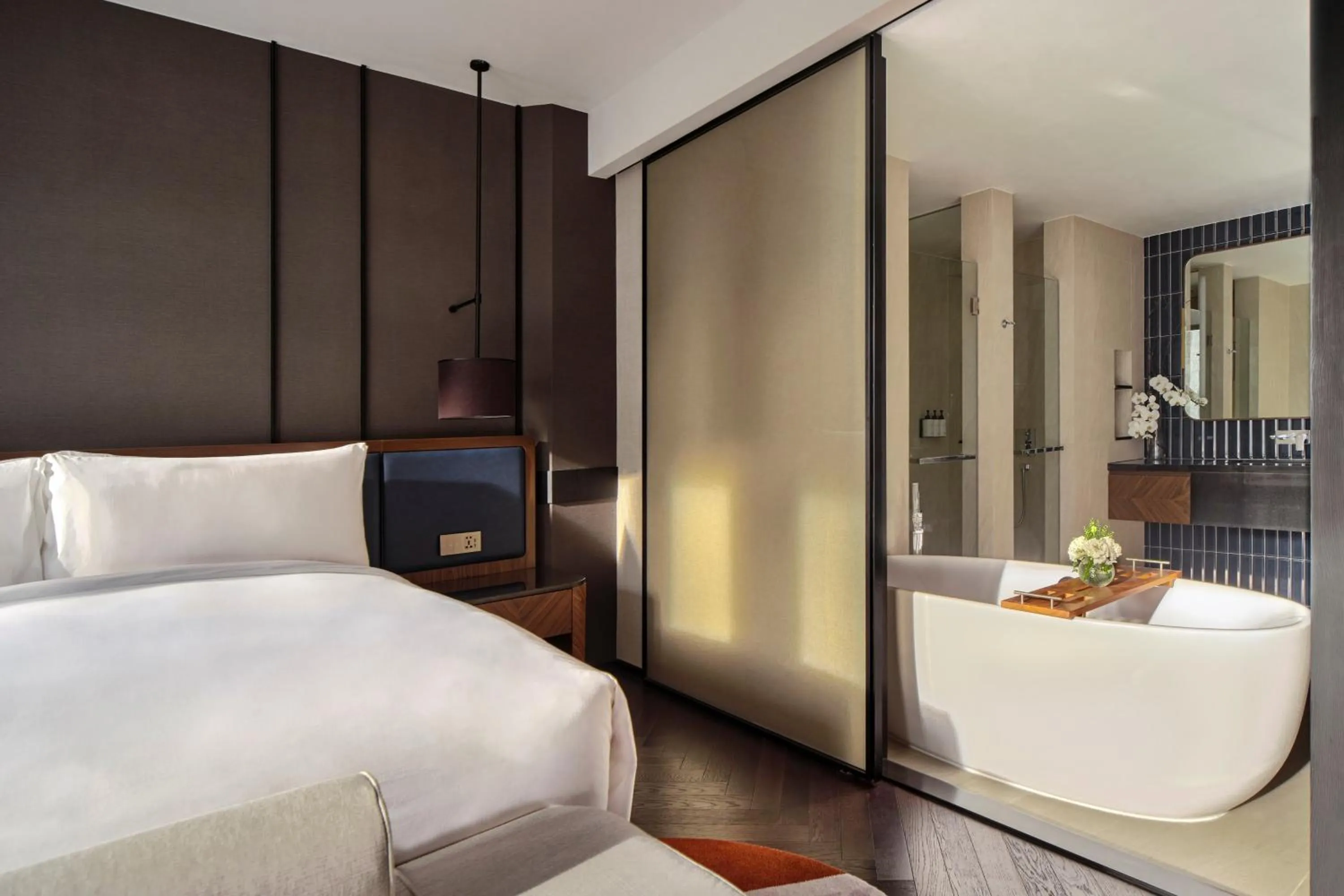 Photo of the whole room, Bed in InterContinental Bangkok Sukhumvit by IHG