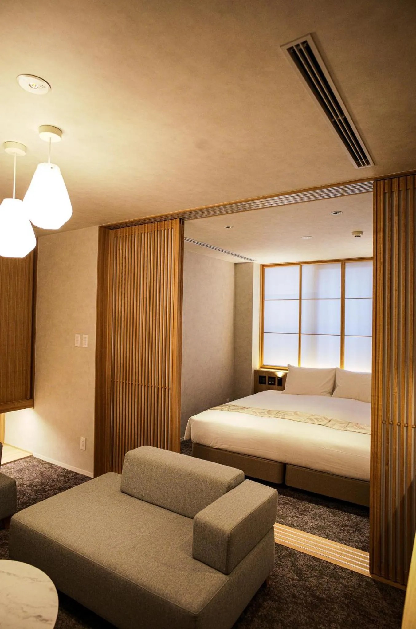 Bed in Miru Kyoto Gion