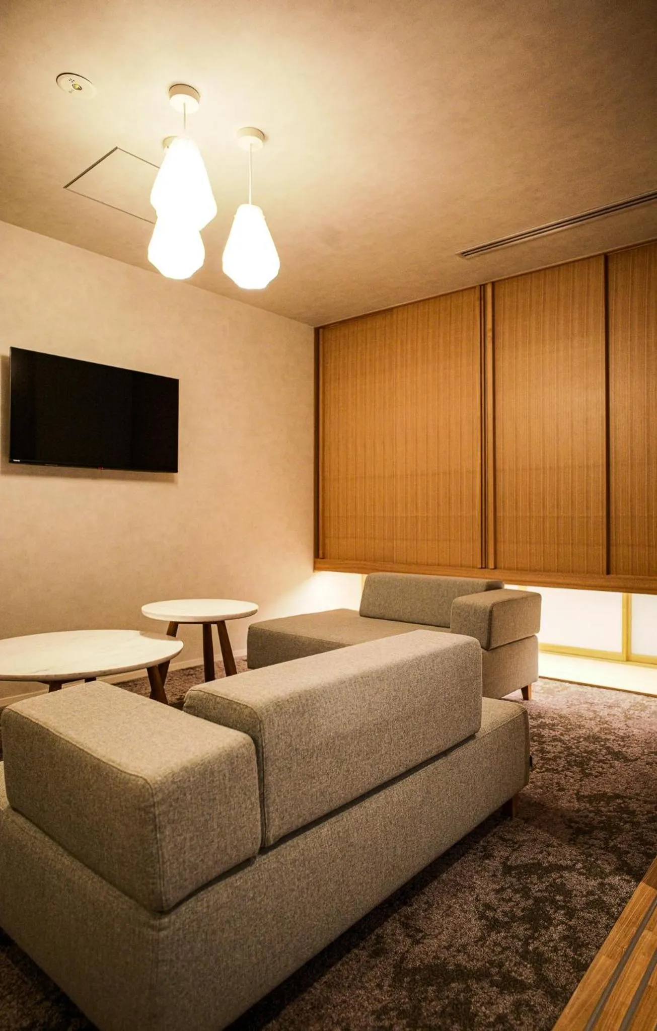 Communal lounge/ TV room in Miru Kyoto Gion