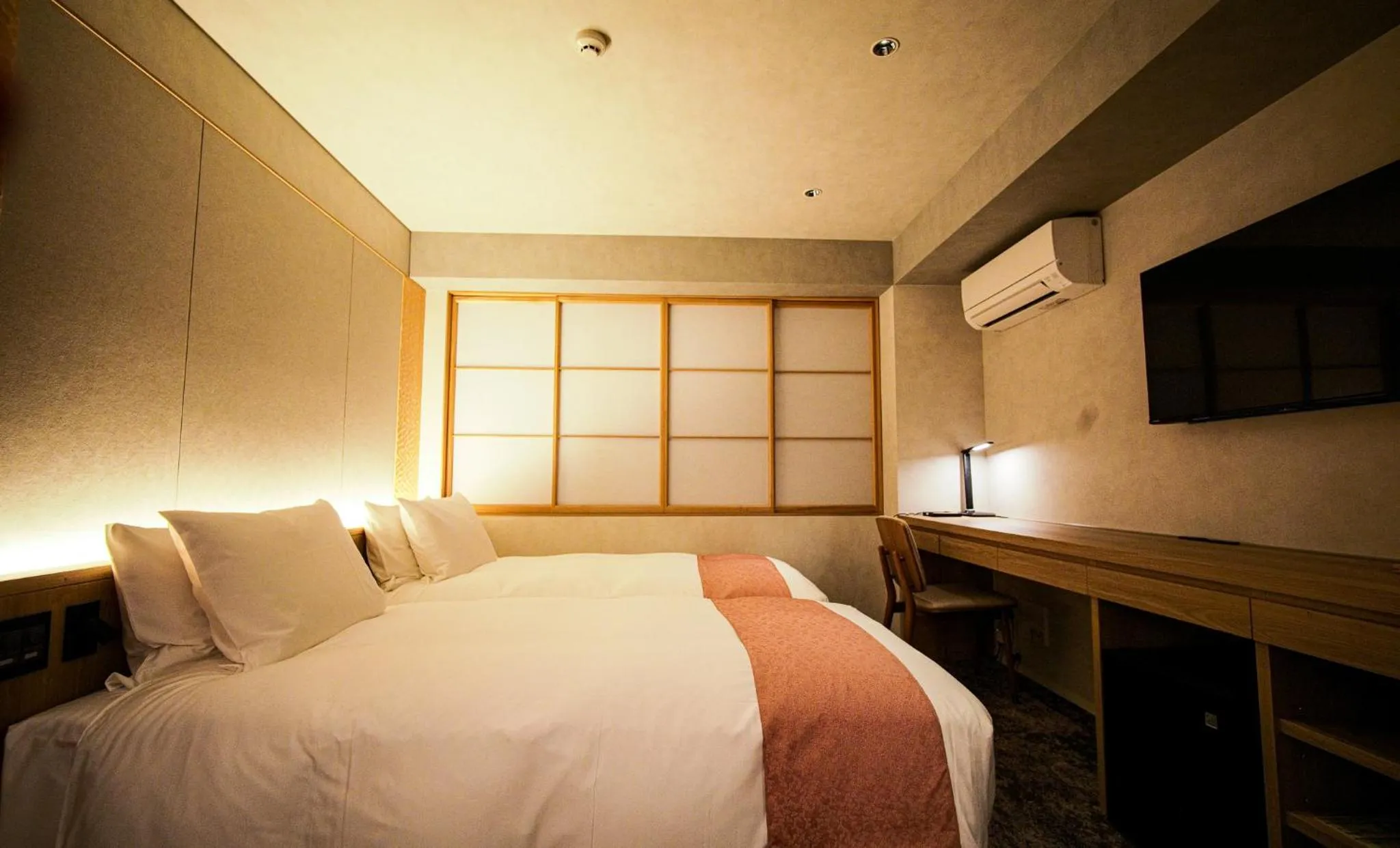 Bed in Miru Kyoto Gion