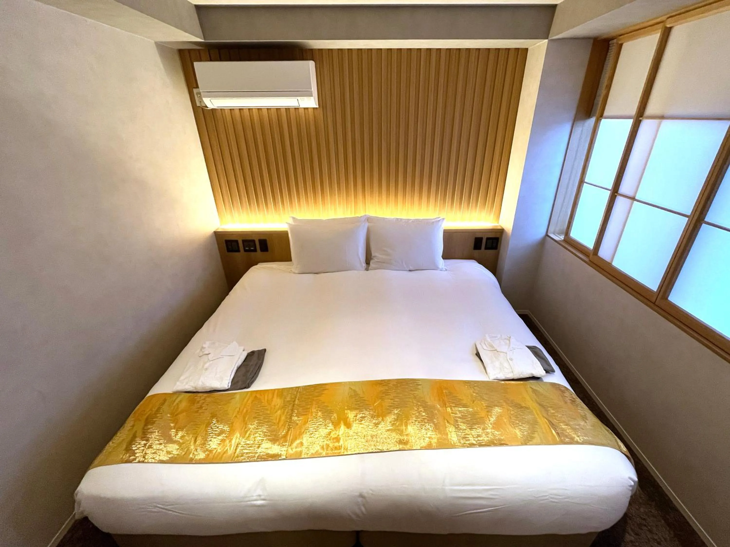 Bed in Miru Kyoto Gion