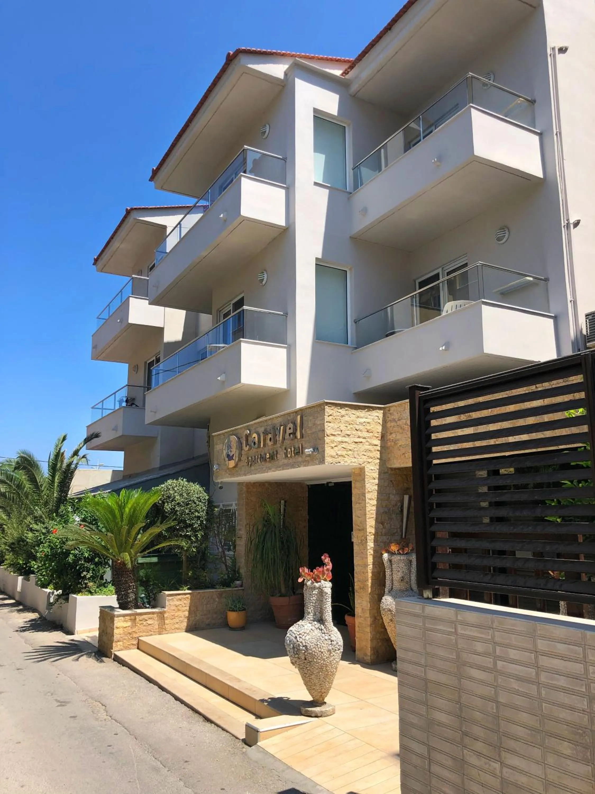 Property building in Caravel Hotel Apartments