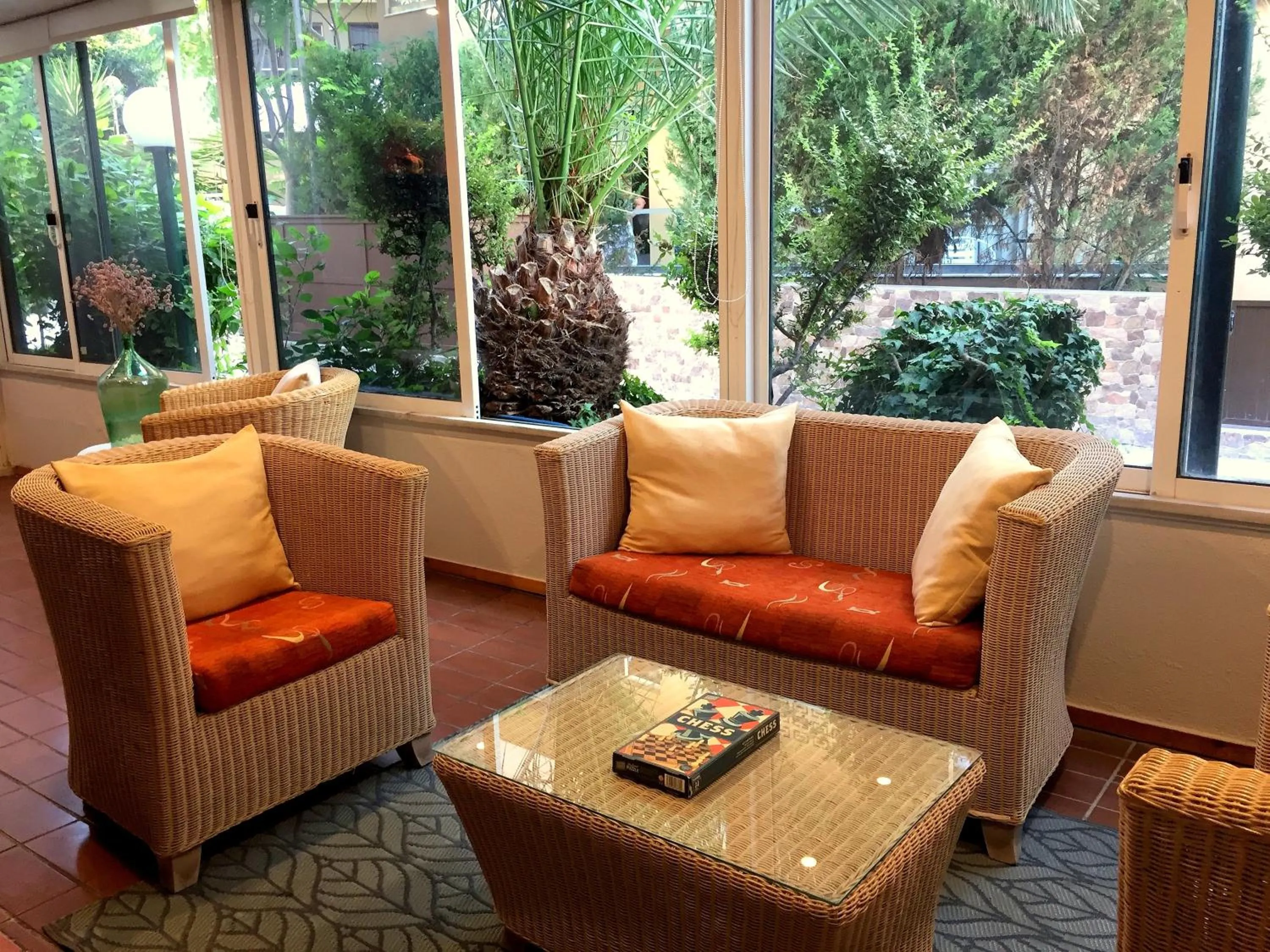 Lobby or reception in Caravel Hotel Apartments