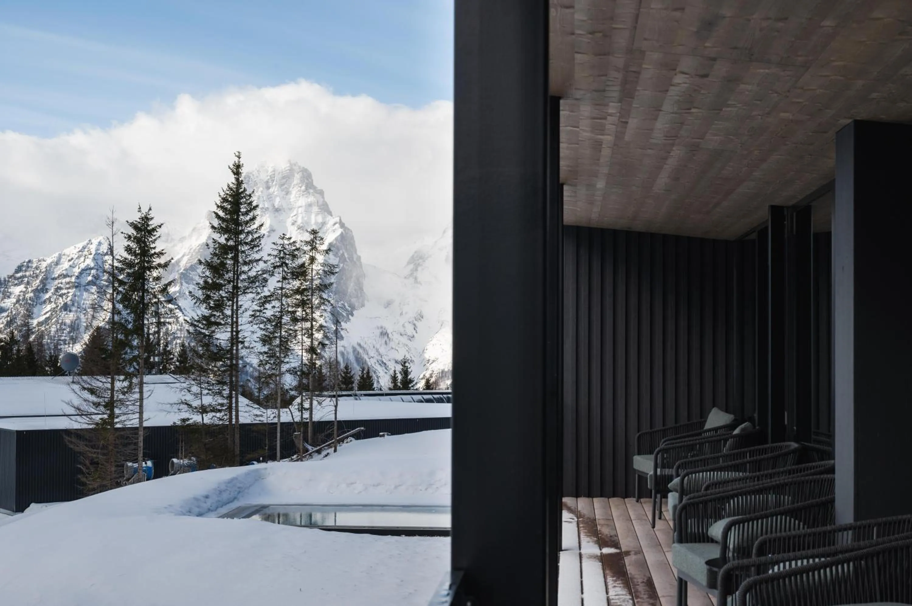 Balcony/Terrace in TRIFORÊT alpin resort