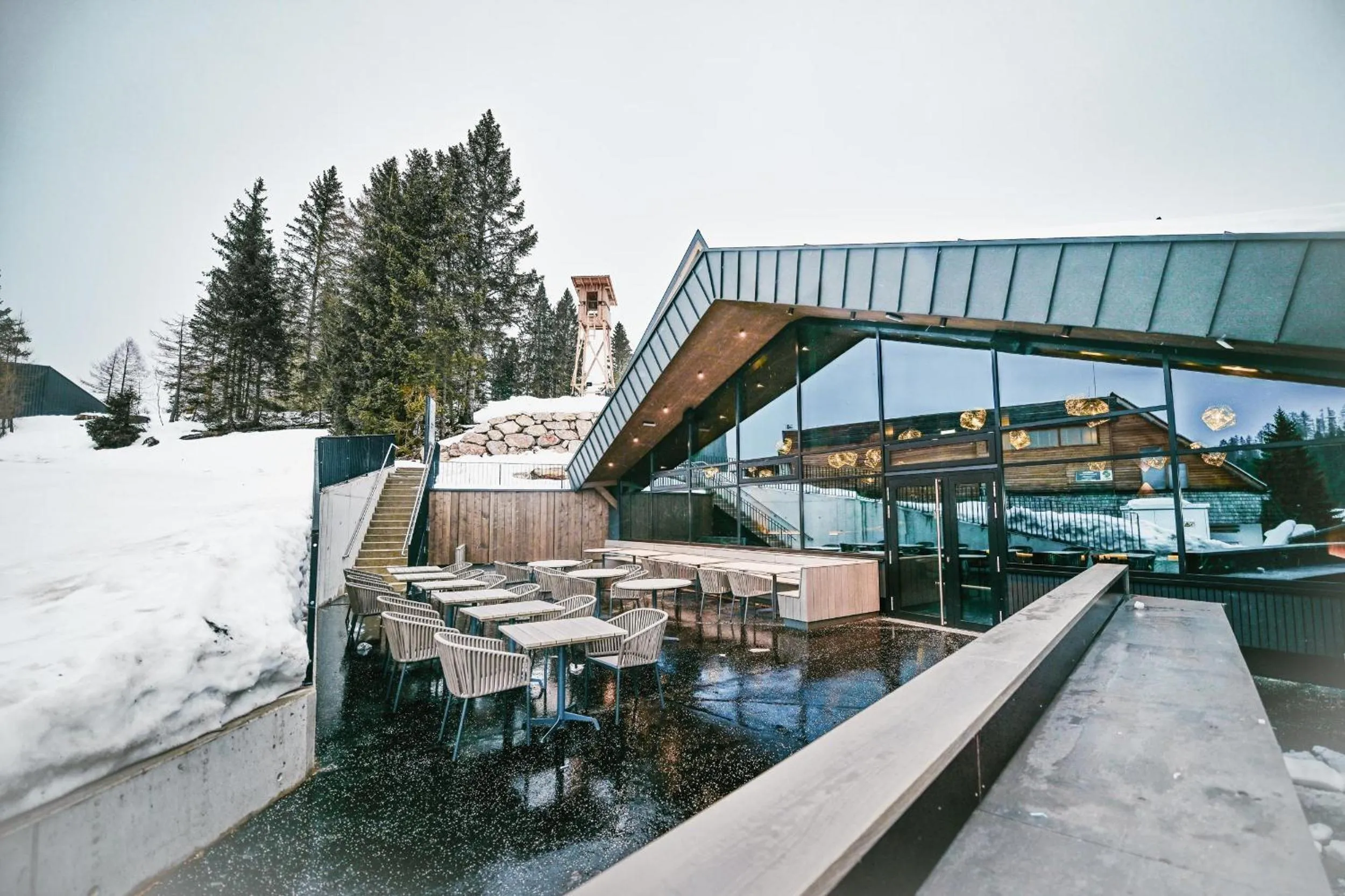 Restaurant/places to eat in TRIFORÊT alpin resort