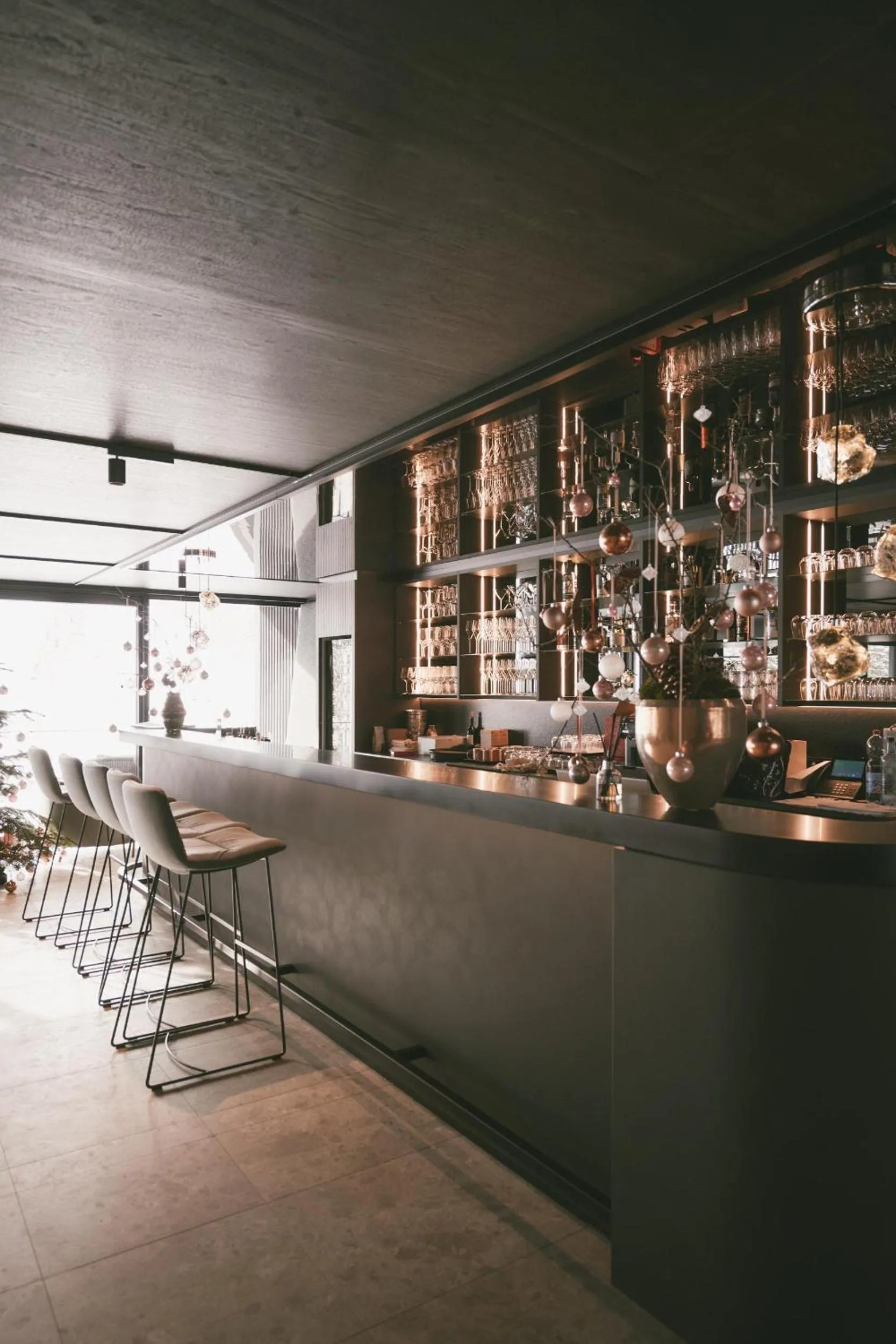 Lounge or bar in TRIFORÊT alpin resort