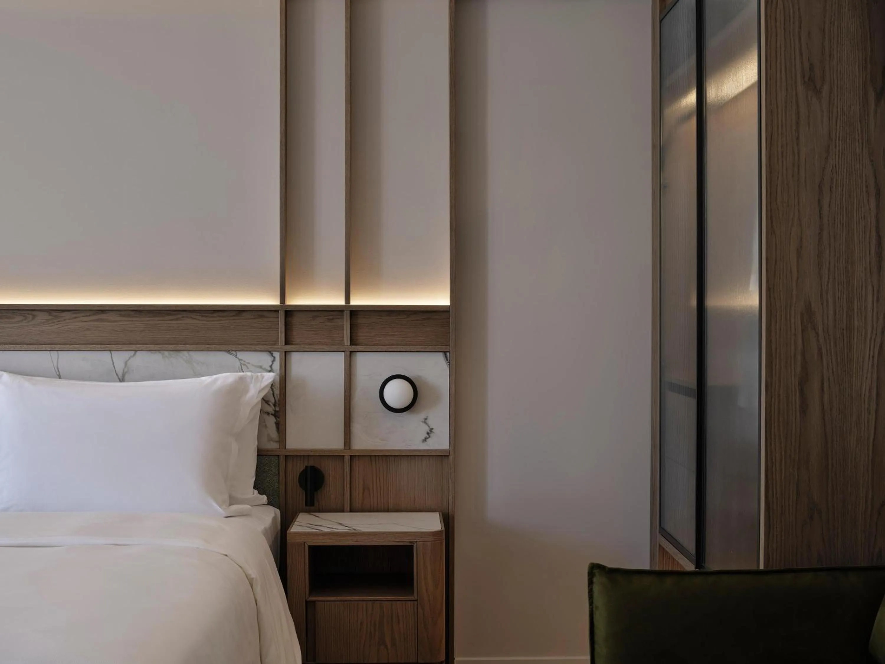 Photo of the whole room, Bed in Electra Rhythm Athens