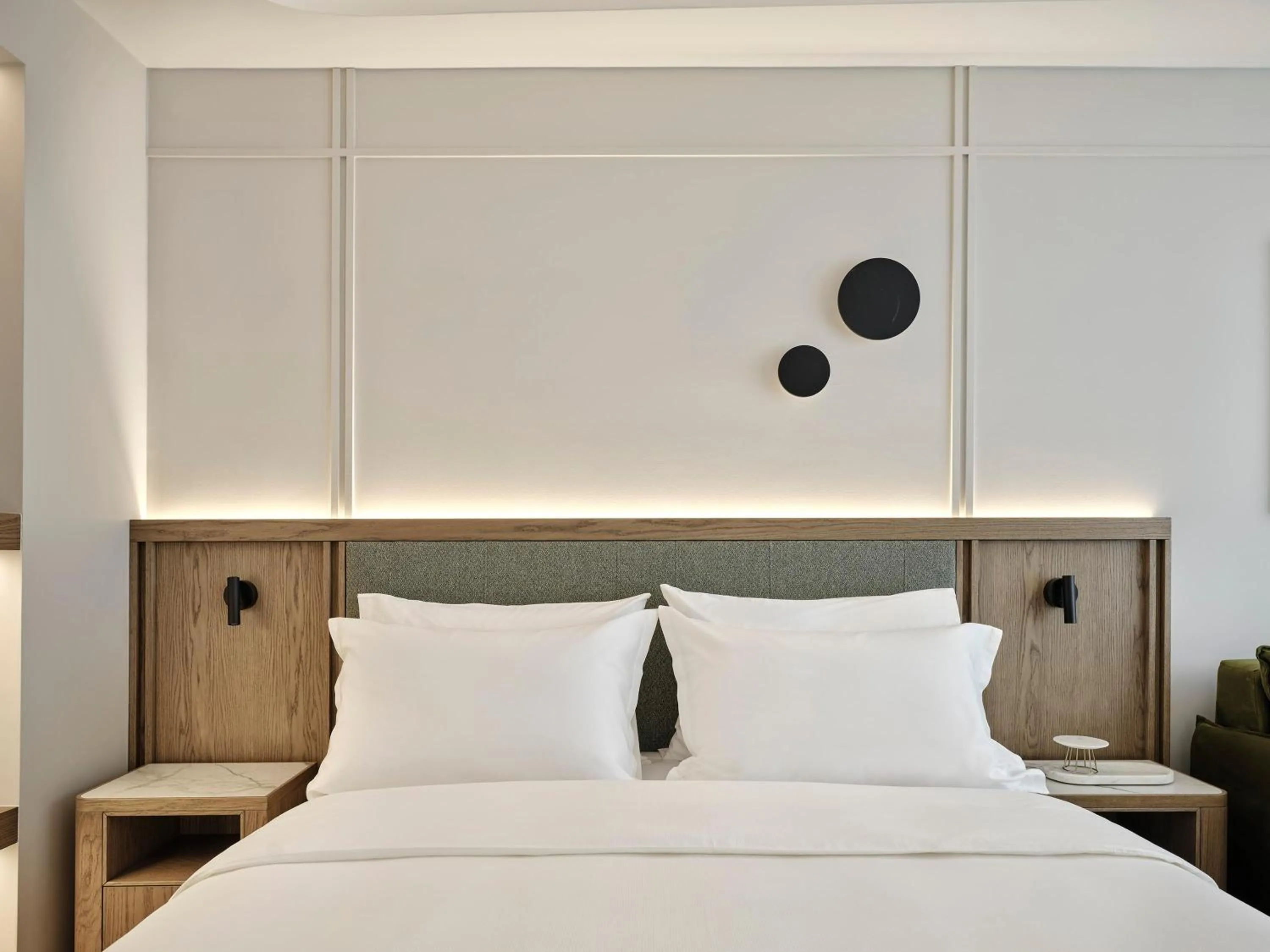 Photo of the whole room, Bed in Electra Rhythm Athens