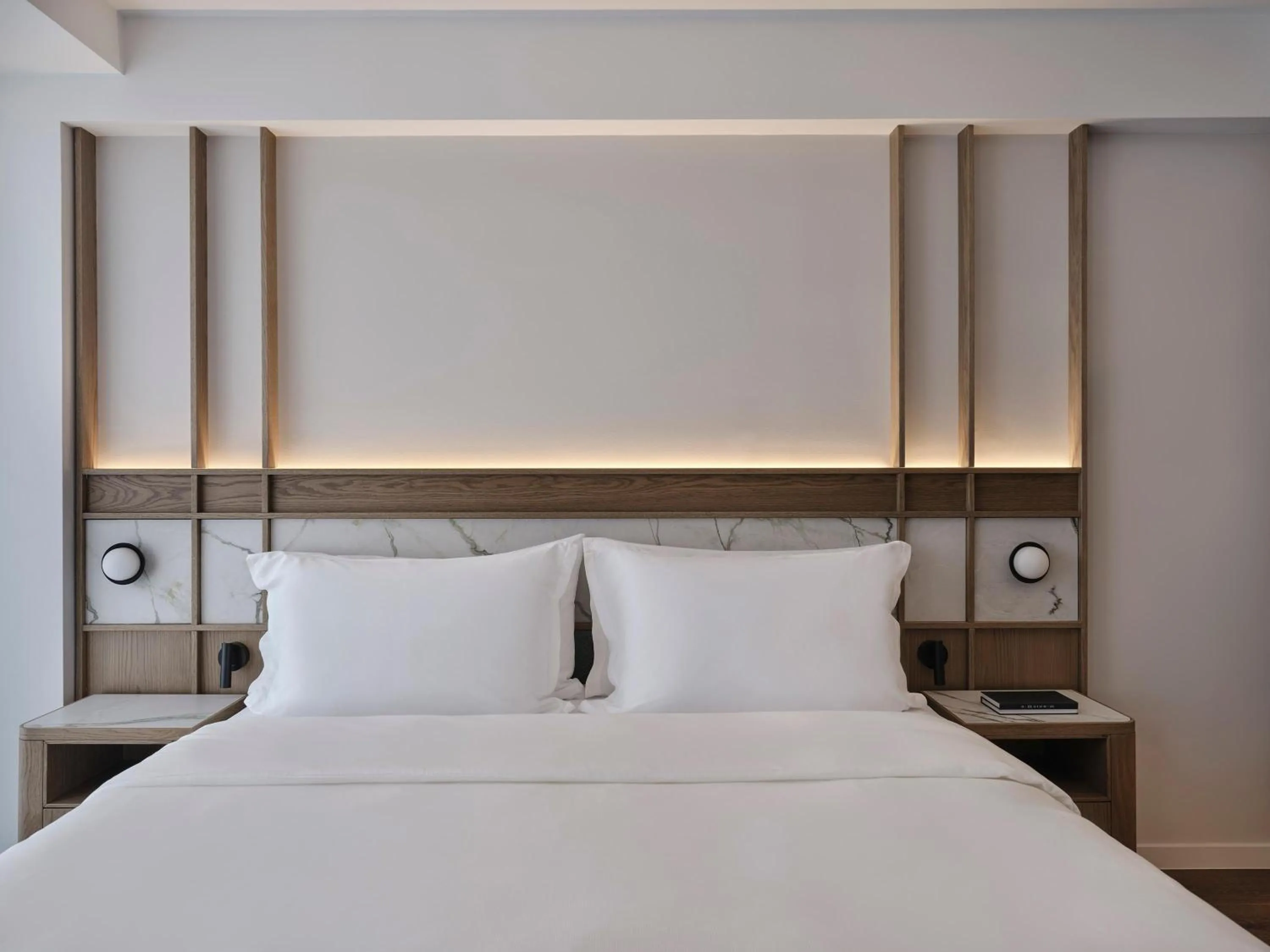 Photo of the whole room, Bed in Electra Rhythm Athens