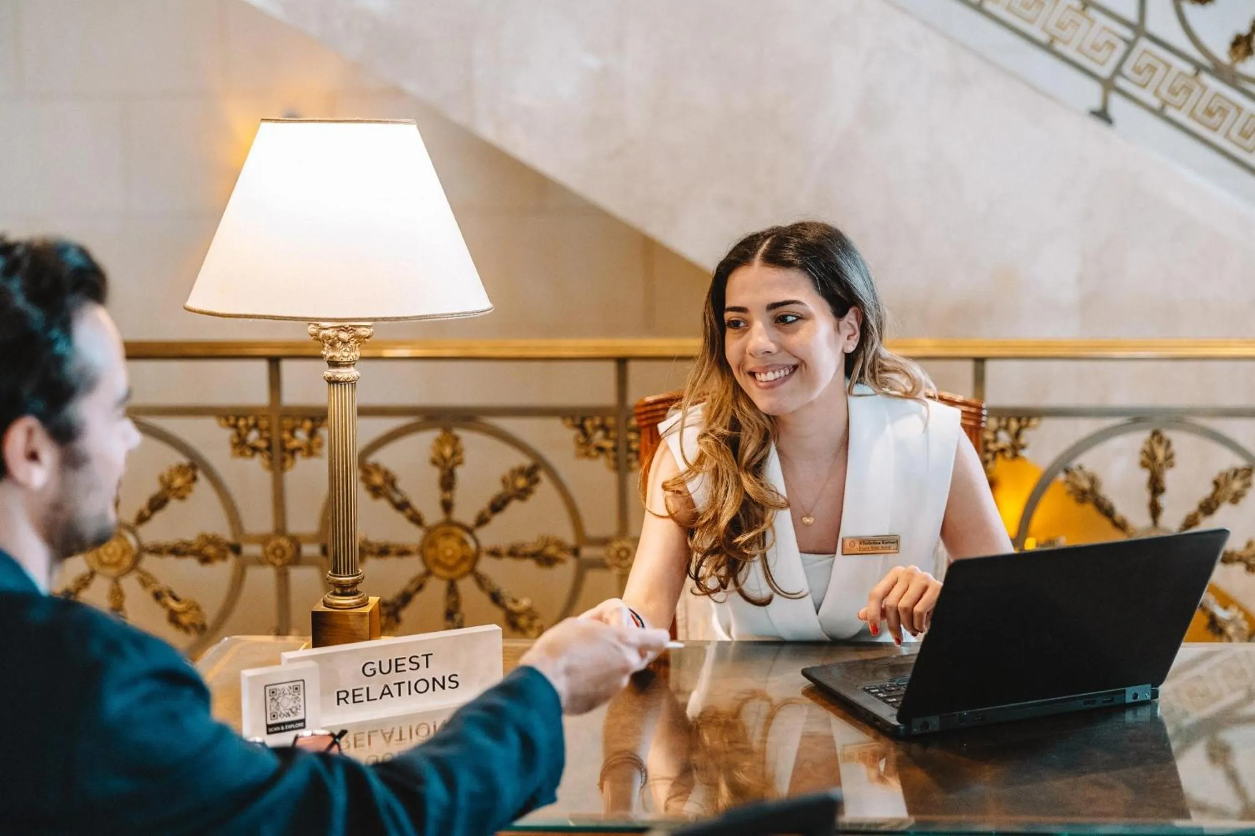 People in Electra Palace Athens