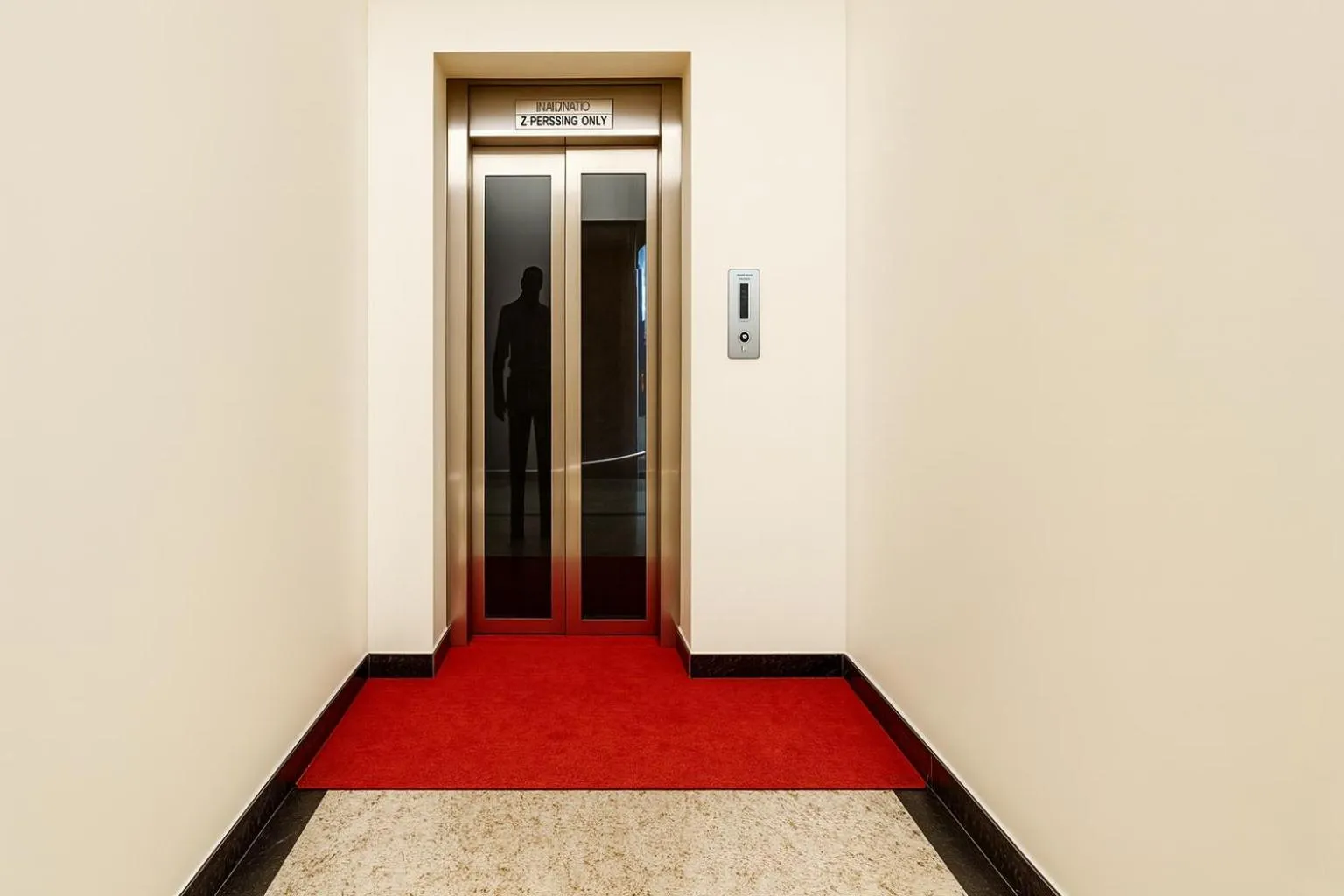elevator in Hotel Good Luck by JMD Group