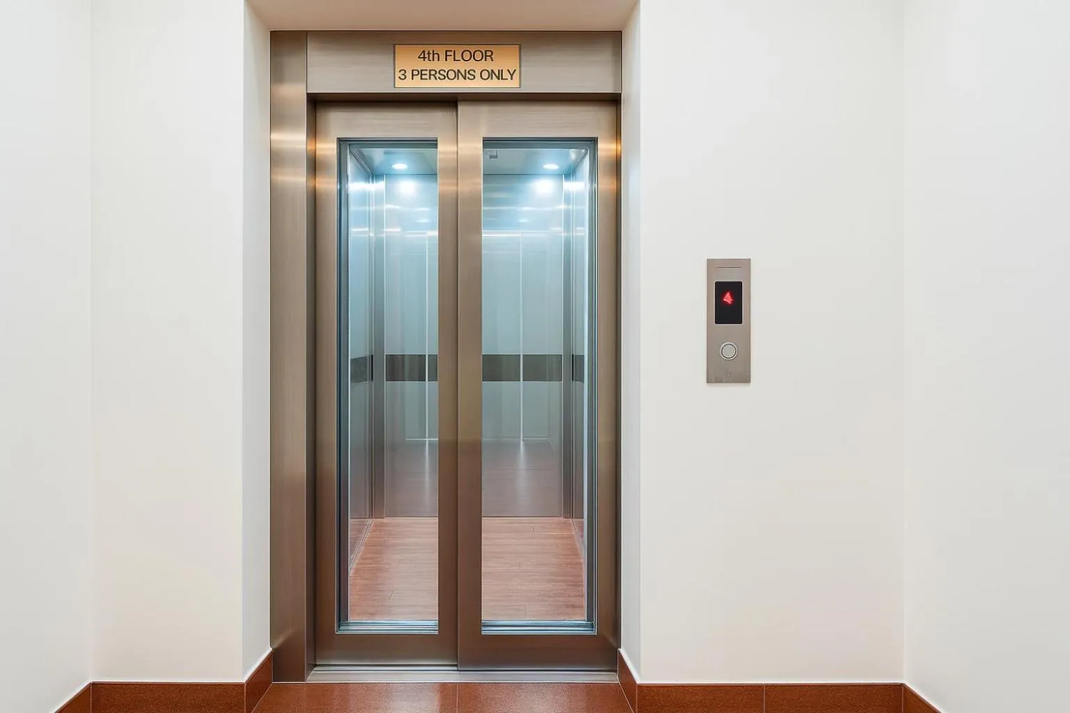 elevator in Hotel Good Luck by JMD Group