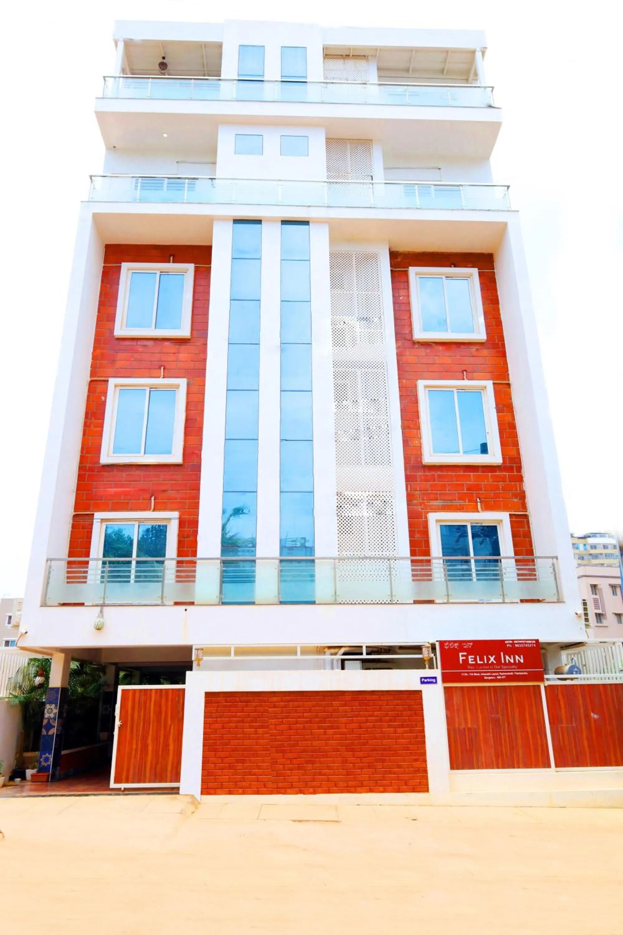 Property building in Felix Inn - Manyata Tech Park