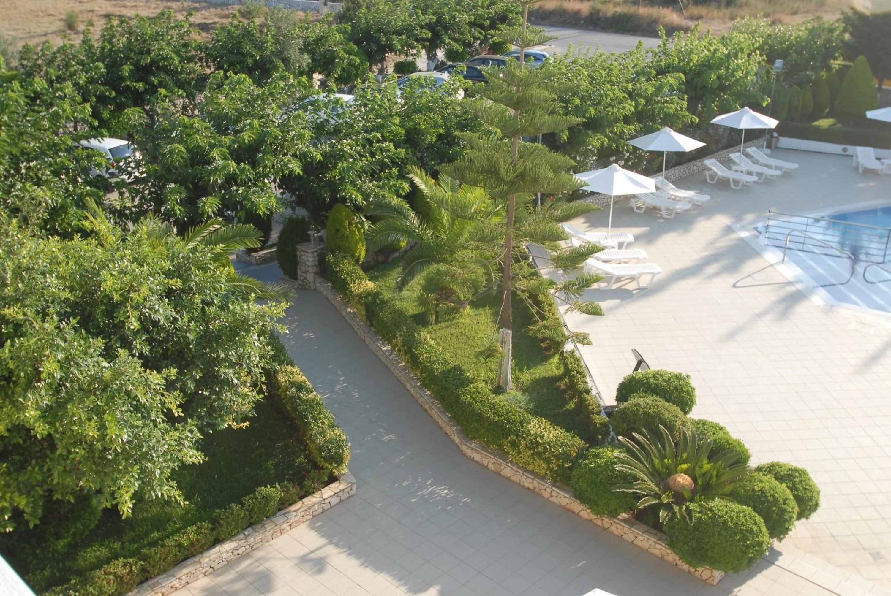 Bird's eye view in Limanaki Hotel