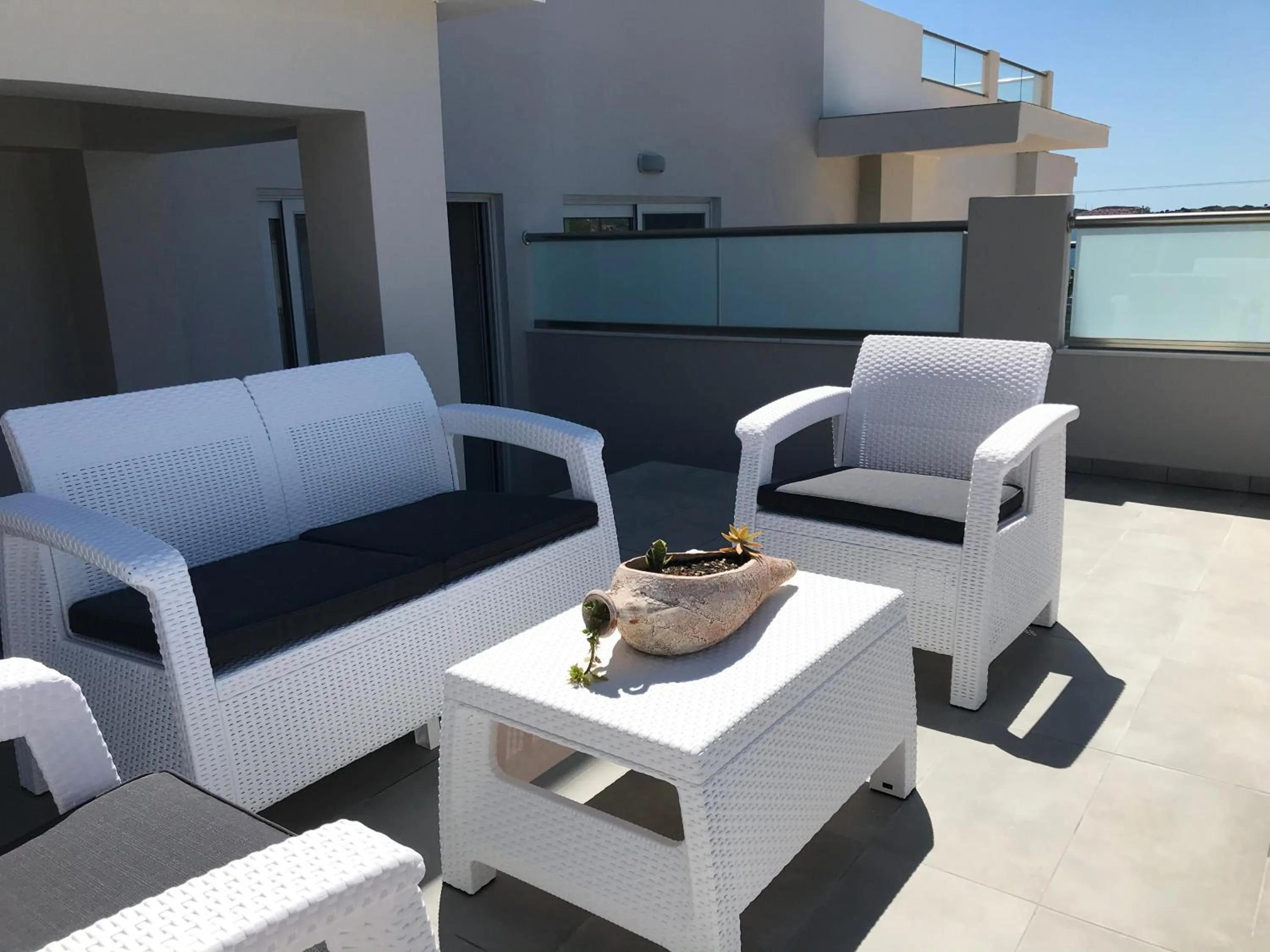 Balcony/Terrace in Limanaki Hotel