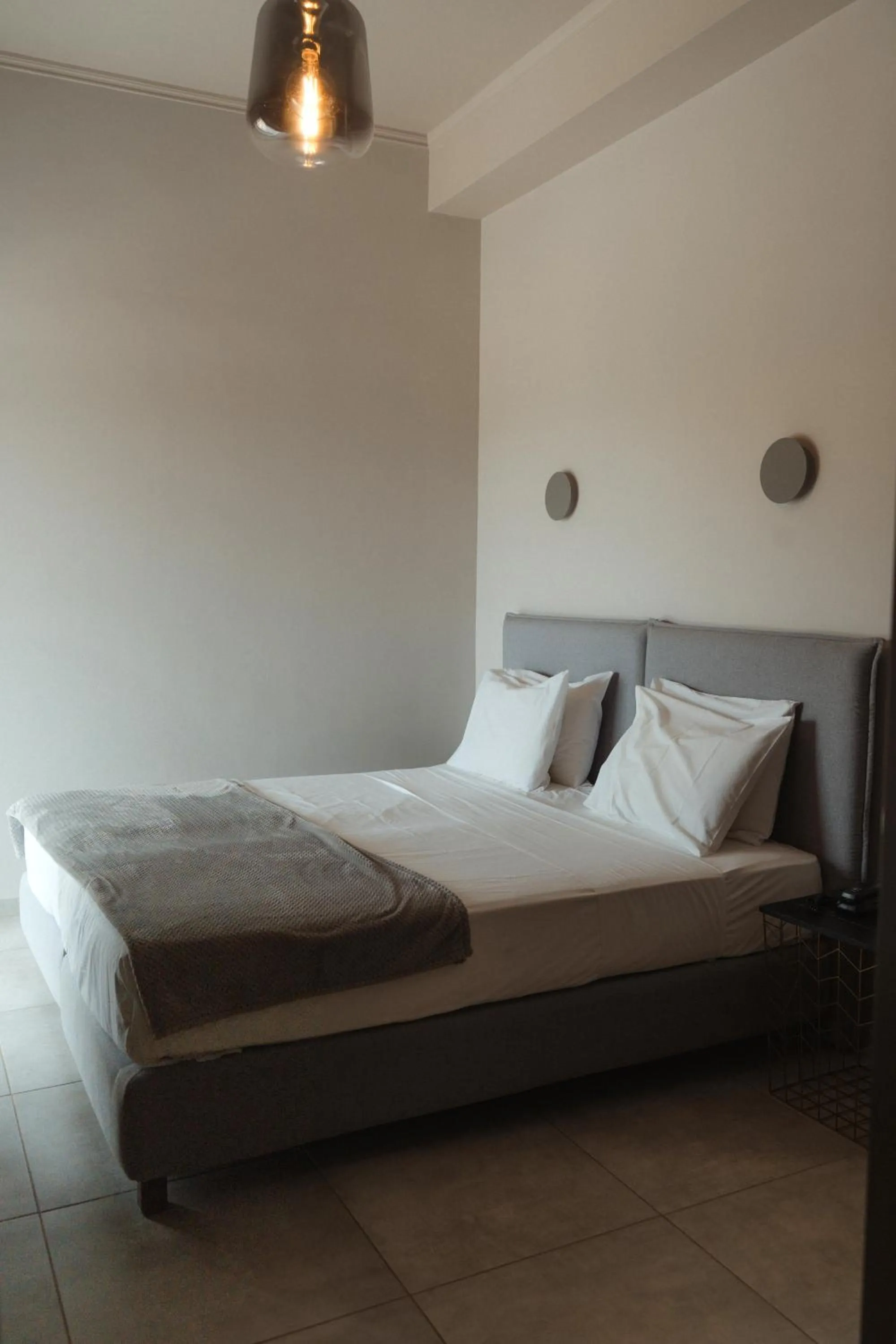 Bed in Limanaki Hotel