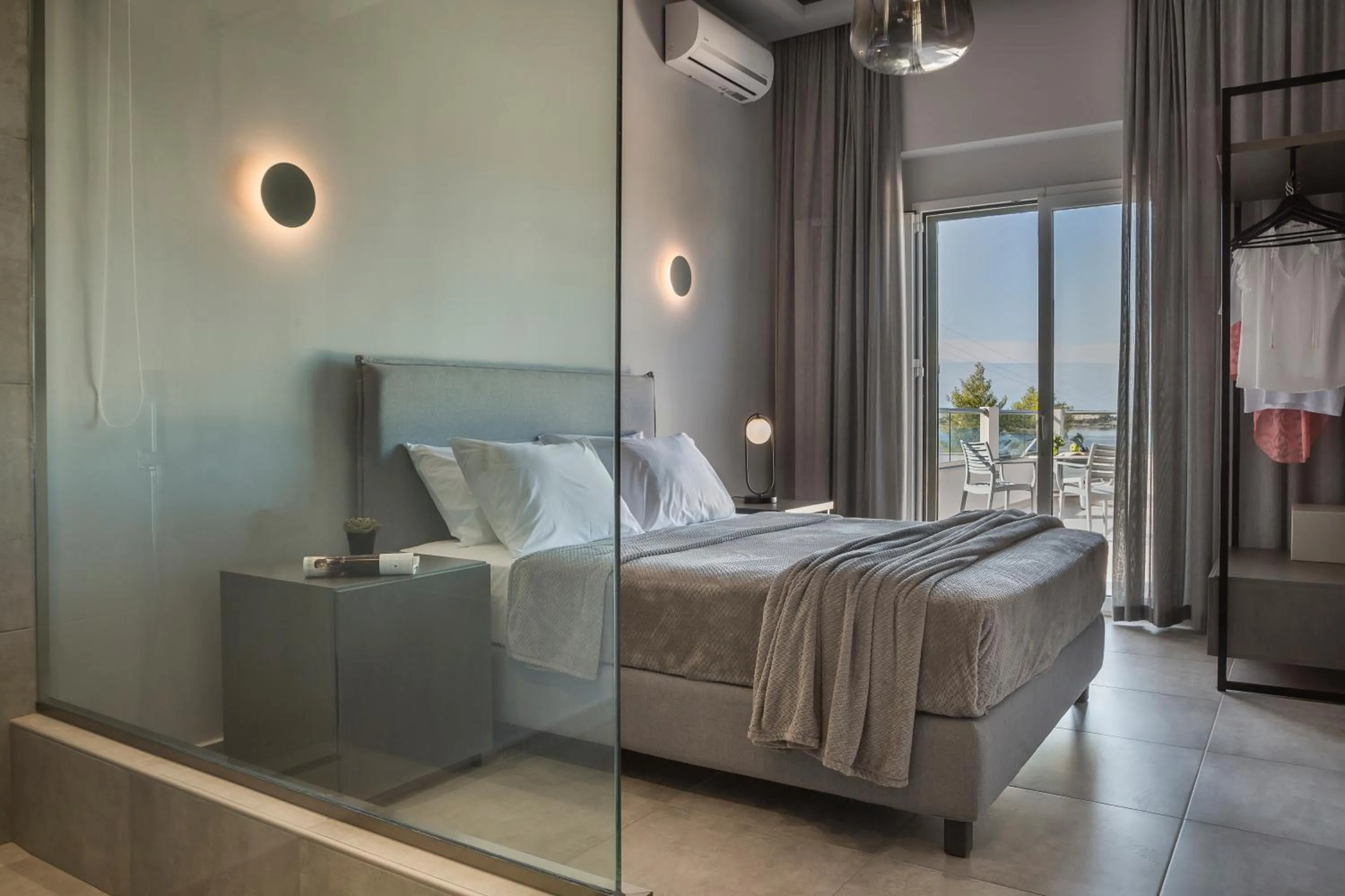 Bed in Limanaki Hotel