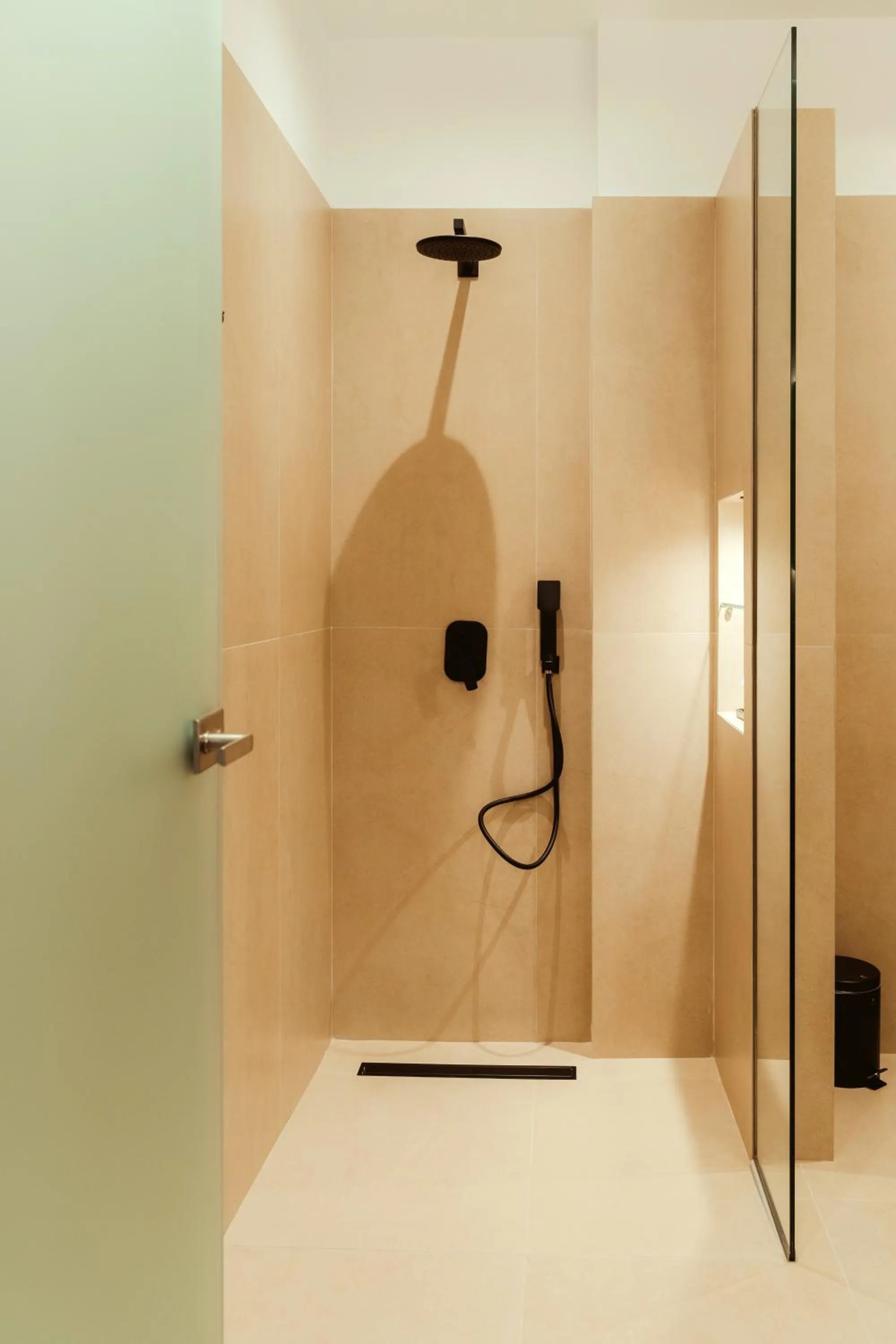Shower in Limanaki Hotel