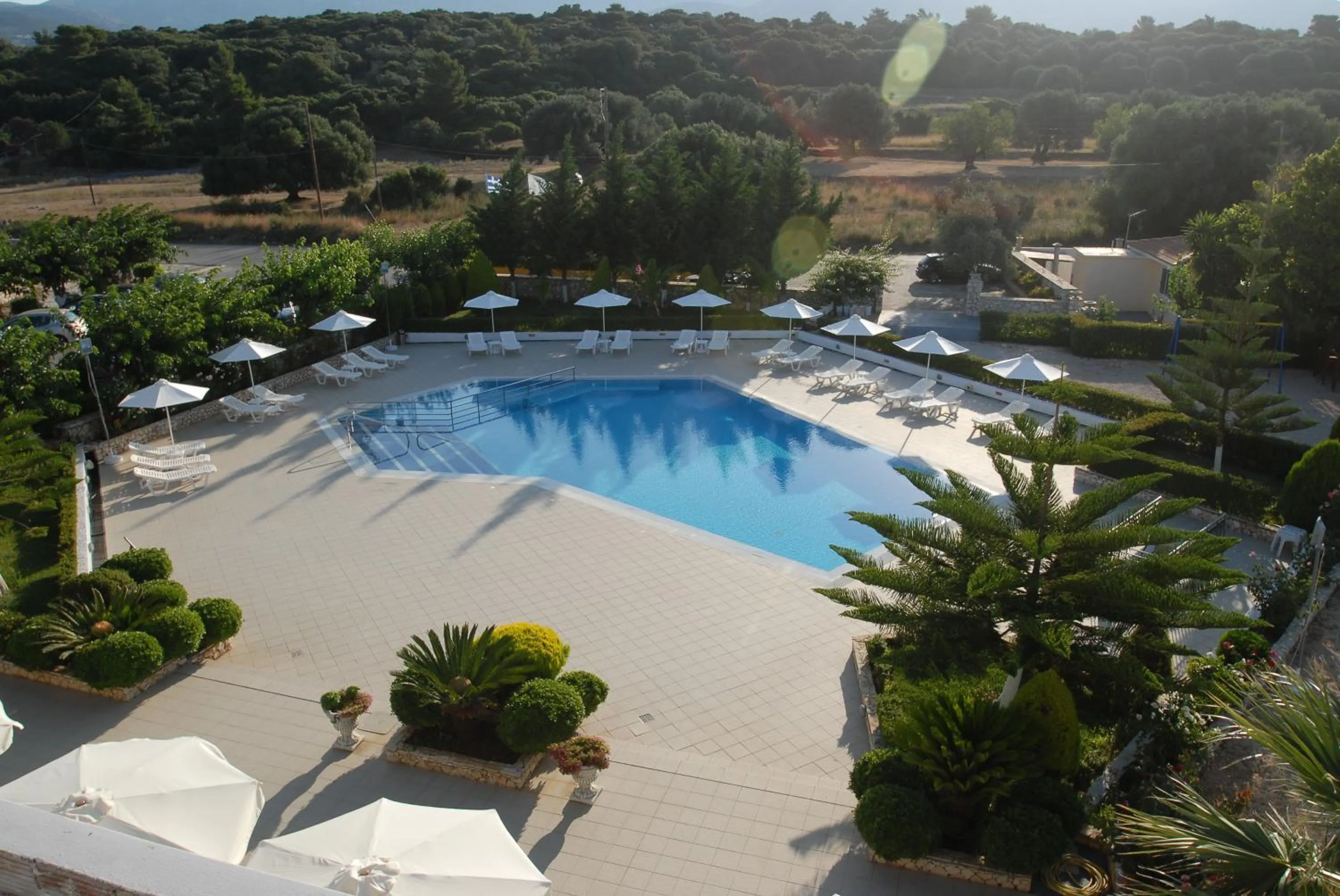 Bird's eye view in Limanaki Hotel