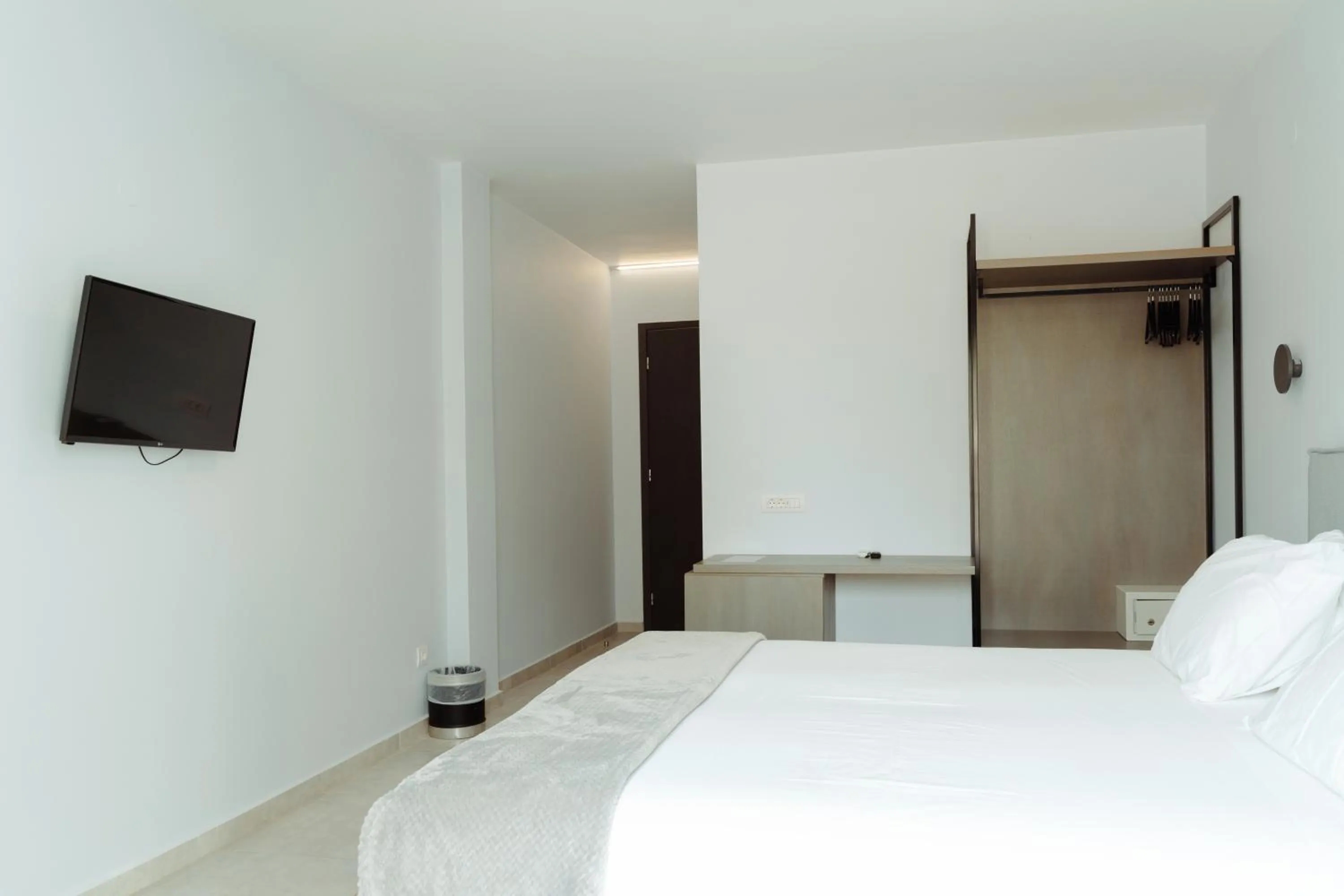 Bed in Limanaki Hotel