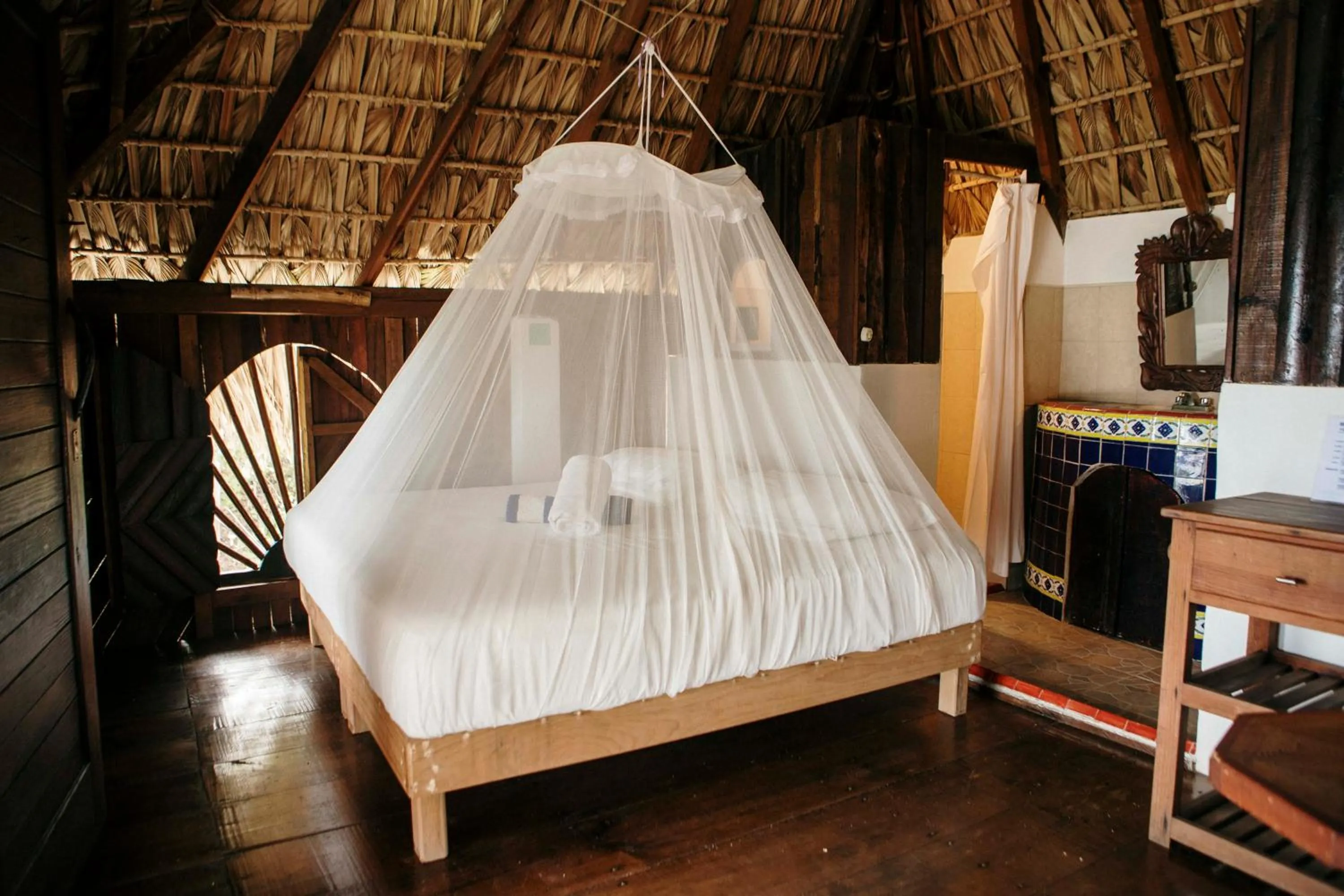 Bed in Shambhala Visión
